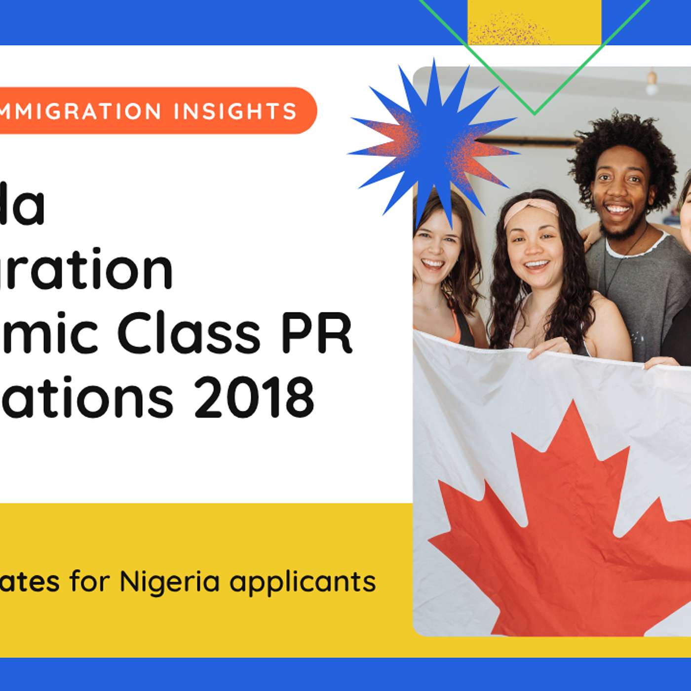 Canada Immigration Economic Class PR Applications 2018 for Nigeria — Approval Rates