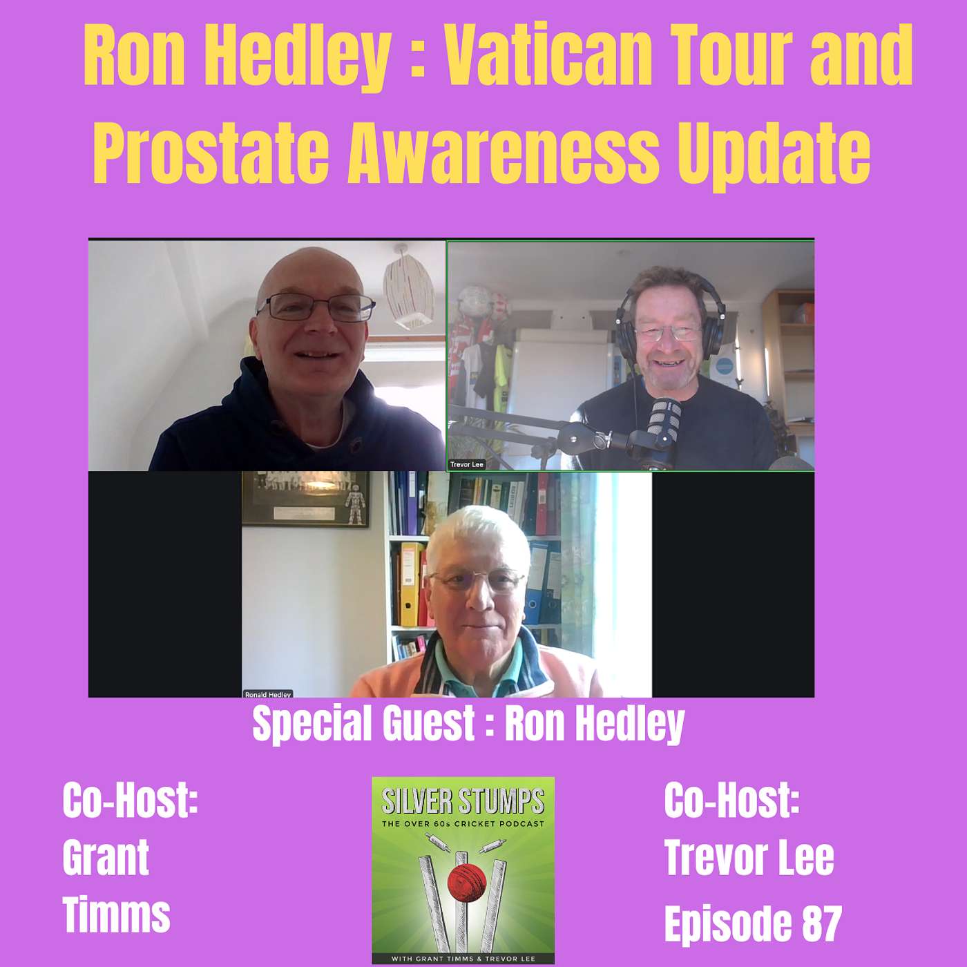 Ron Hedley - Vatican Tour and Prostate Cancer Awareness and Fundraising Update