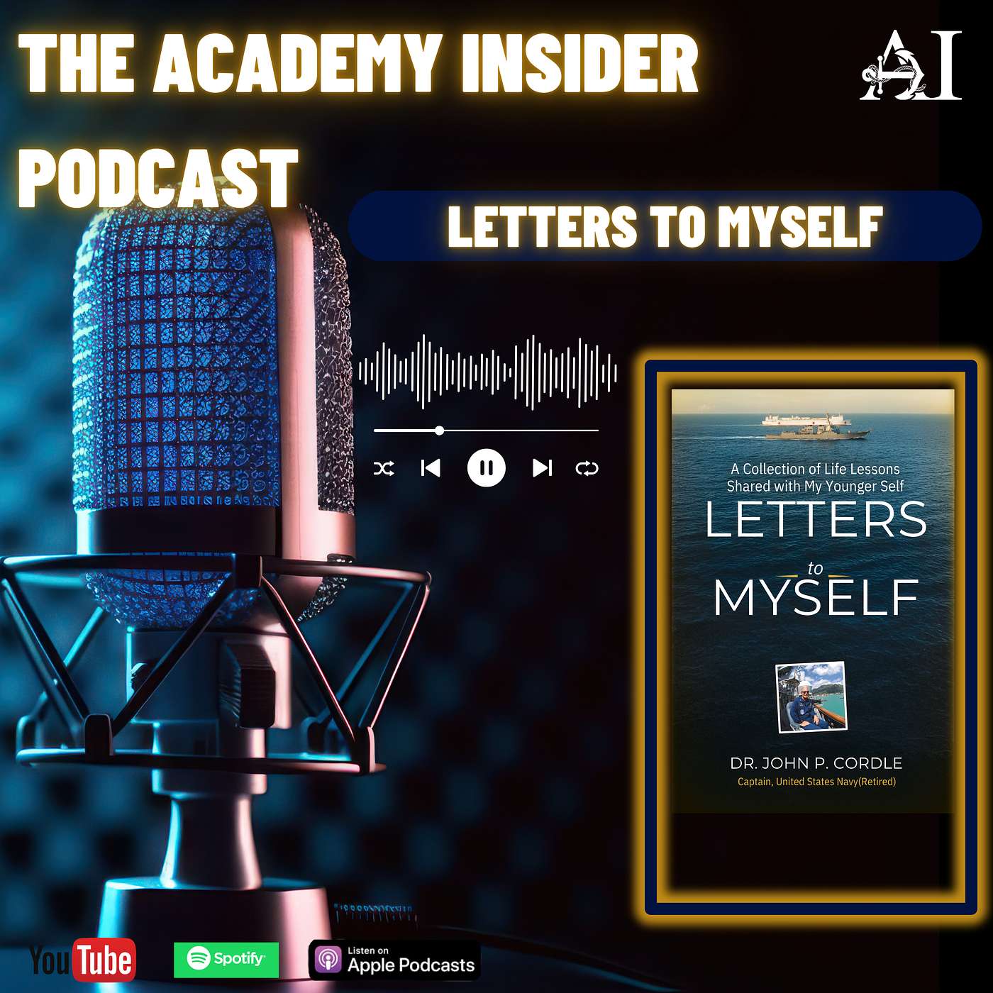 #125 BONUS Episode: An Interview with Dr. John Cordle (Letters To Myself) episode artwork