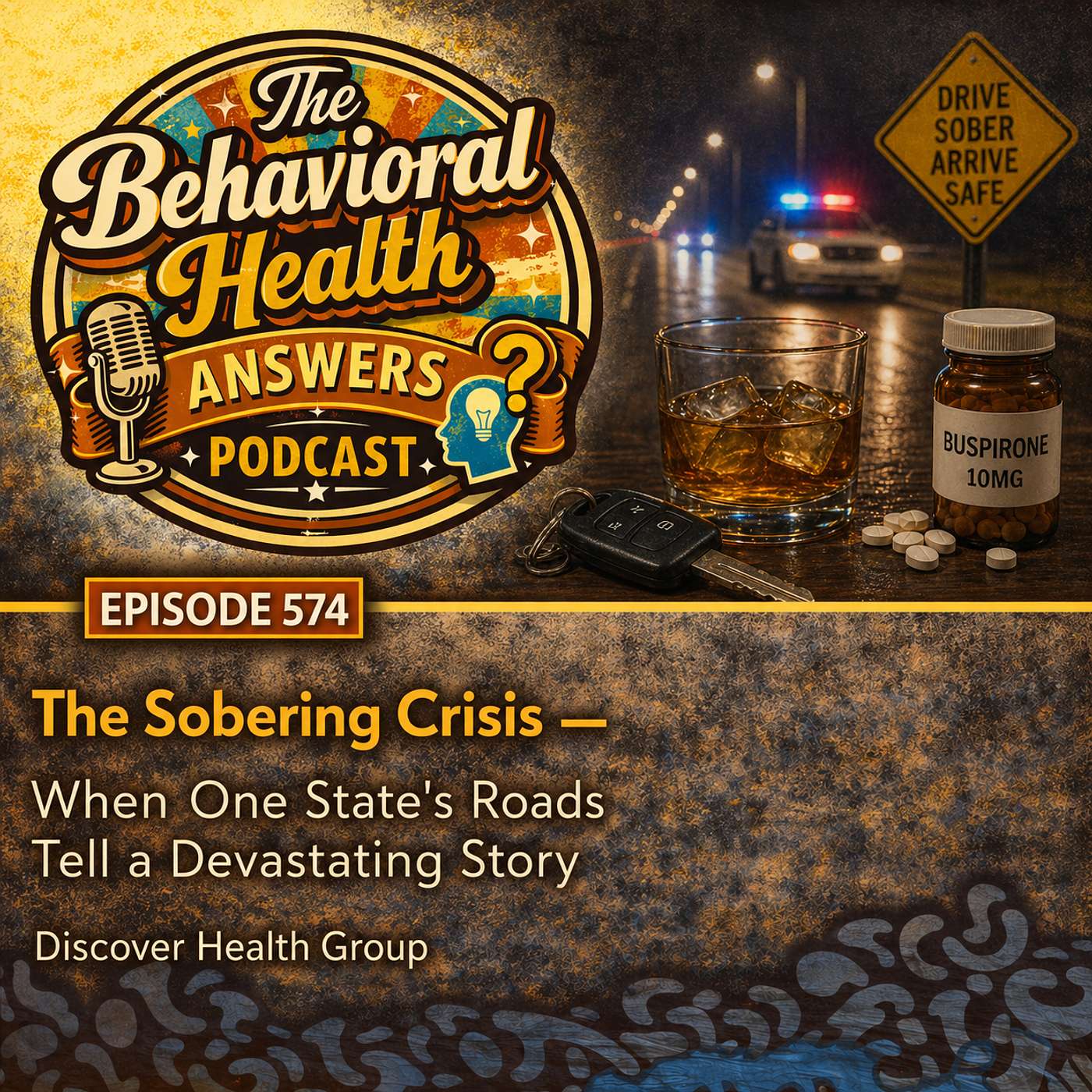 Episode 574: The Sobering Crisis - When One State's Roads Tell a Devastating Story | Discover Health Group episode artwork