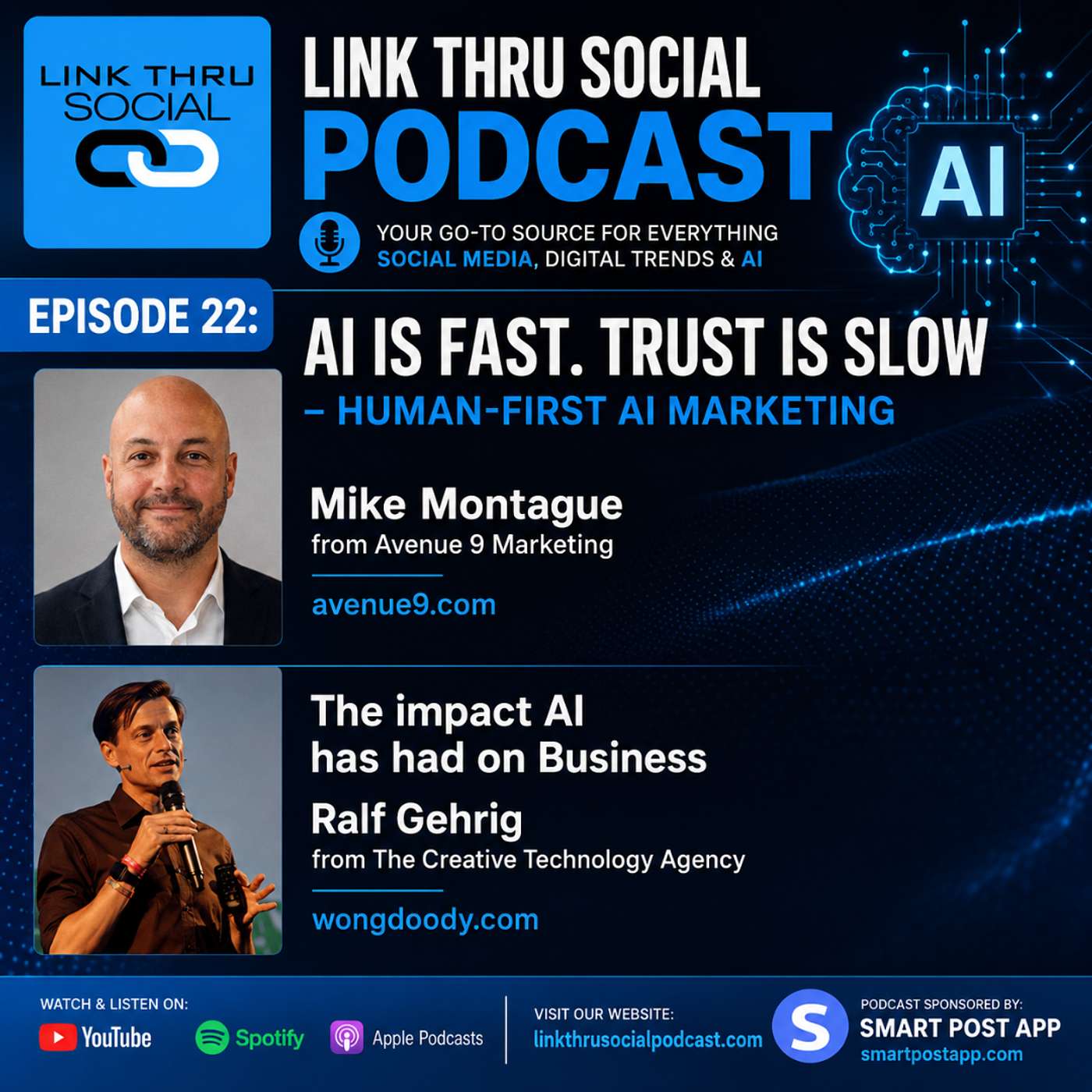 AI Is Fast. Trust Is Slow - Human-First AI Marketing and The Impact AI has had on Business episode artwork
