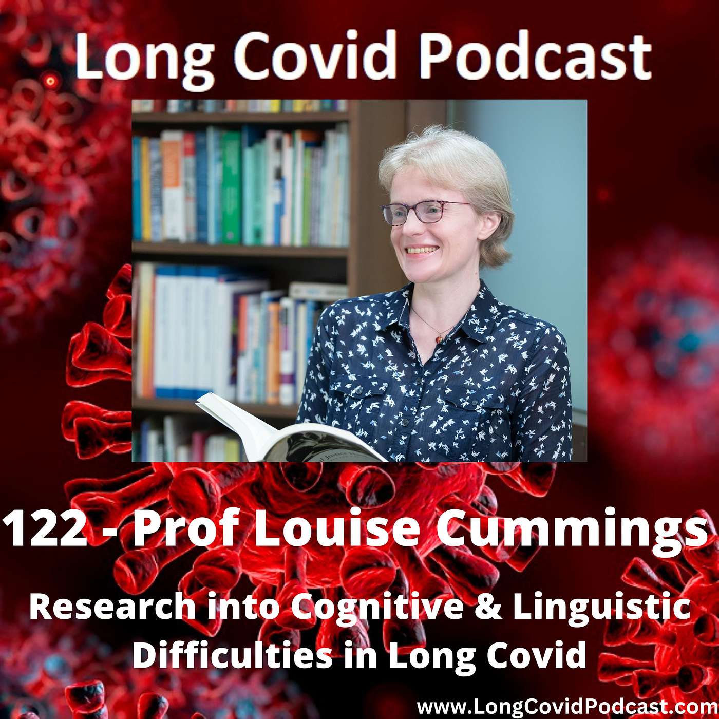 122 - Professor Louise Cummings - Research into Cognitive & Linguistic Difficulties in Long Covid