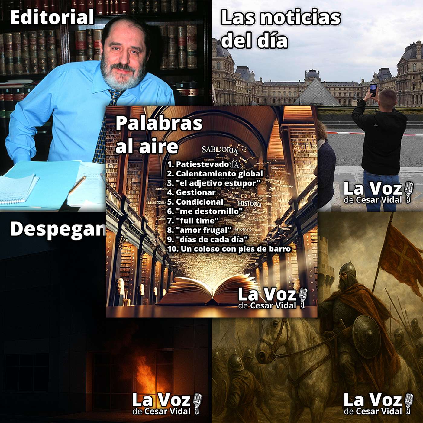 Programa Completo de La Voz de César Vidal - 20/10/25