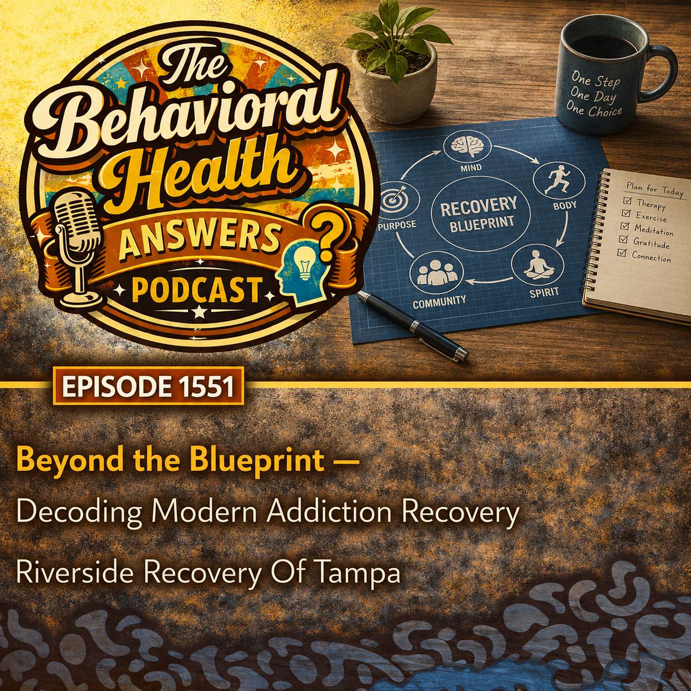 Episode 1551: Beyond the Blueprint - Decoding Modern Addiction Recovery | Riverside Recovery Of Tampa episode artwork