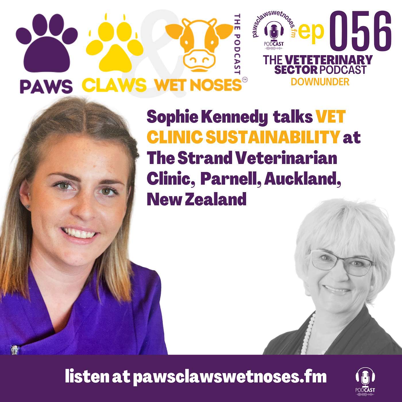 Vet clinic Sustainability - Q&A with Sophie Kennedy of The Strand Veterinarian - ep 056