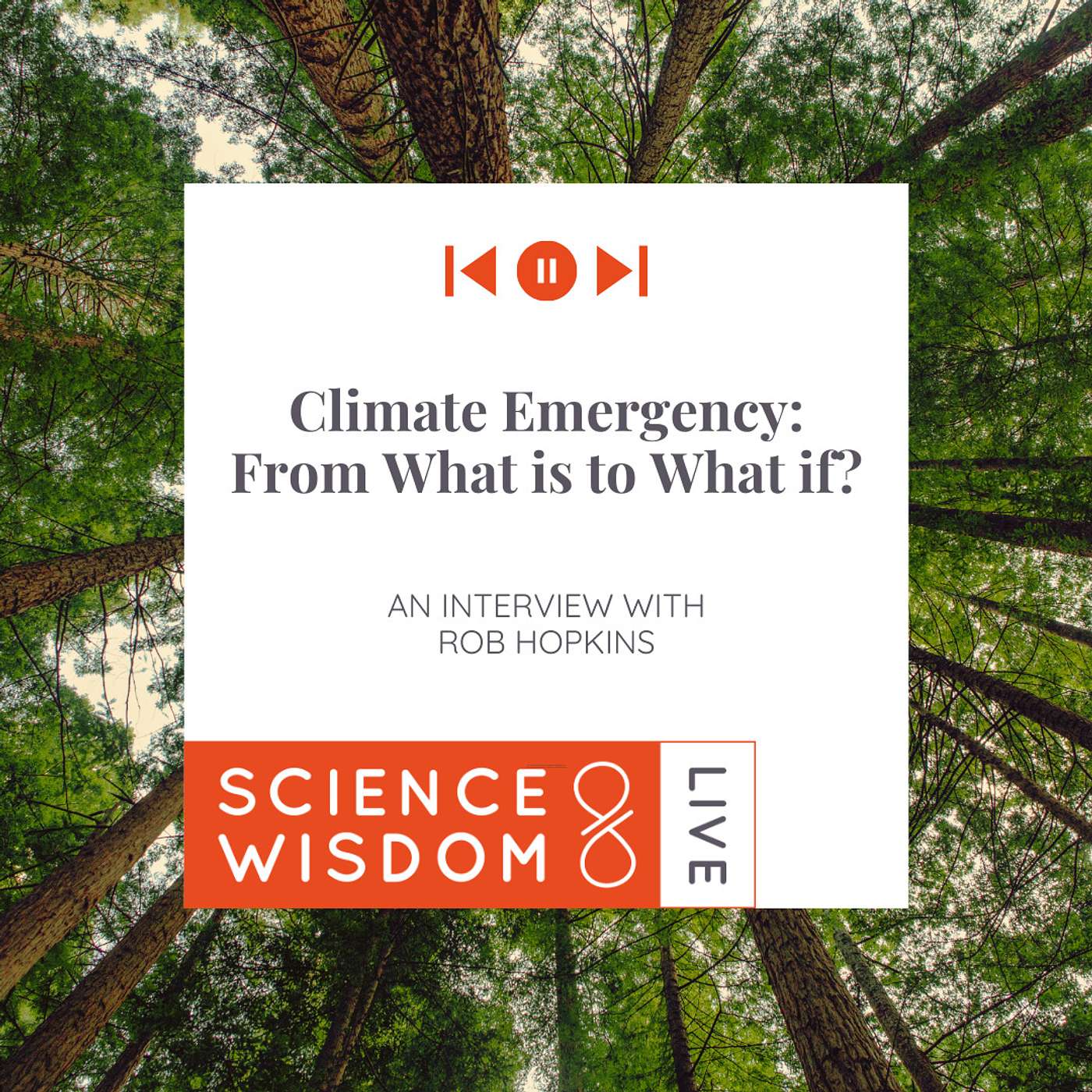 Climate Emergency: From 'What is' to 'What if', with Rob Hopkins episode artwork