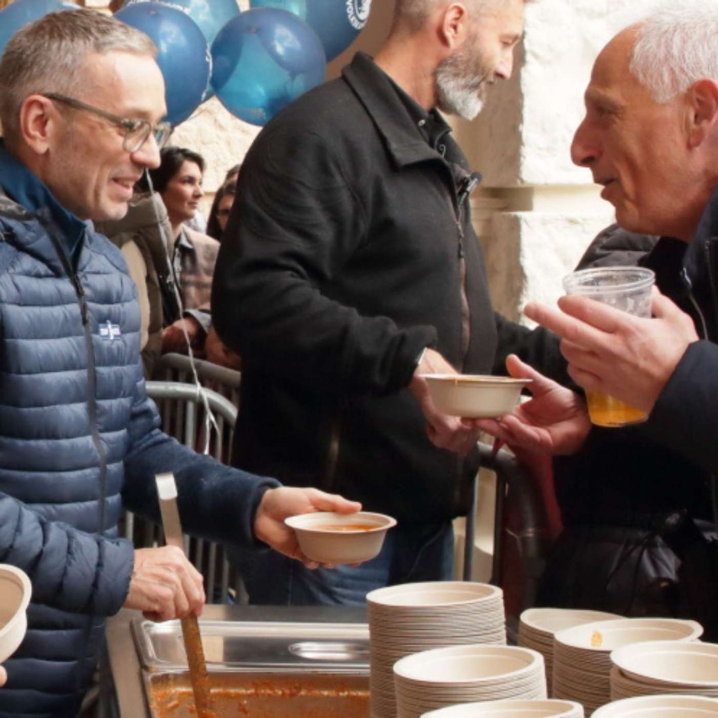 "Nah am Volk. Für das Volk!"
