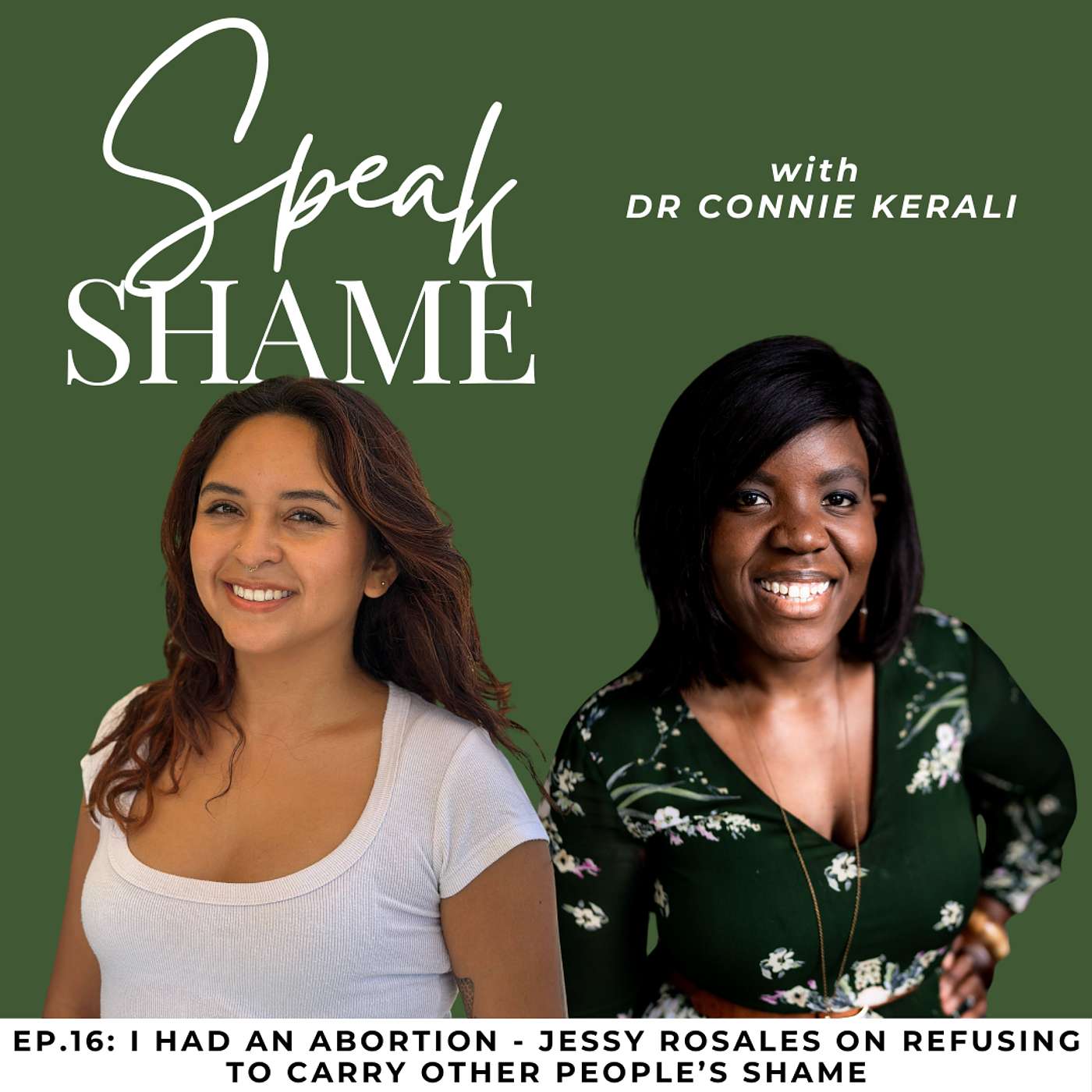 Speak Shame with Dr Connie Kerali