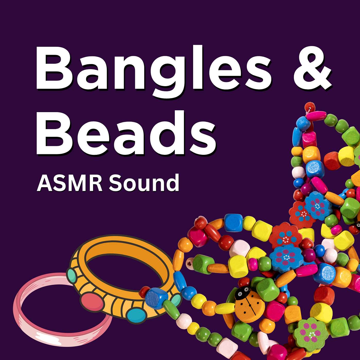 ASMR Mesmerising Unpredictable Sound - Metal Bangles & Wooden Beads Will this relax you?