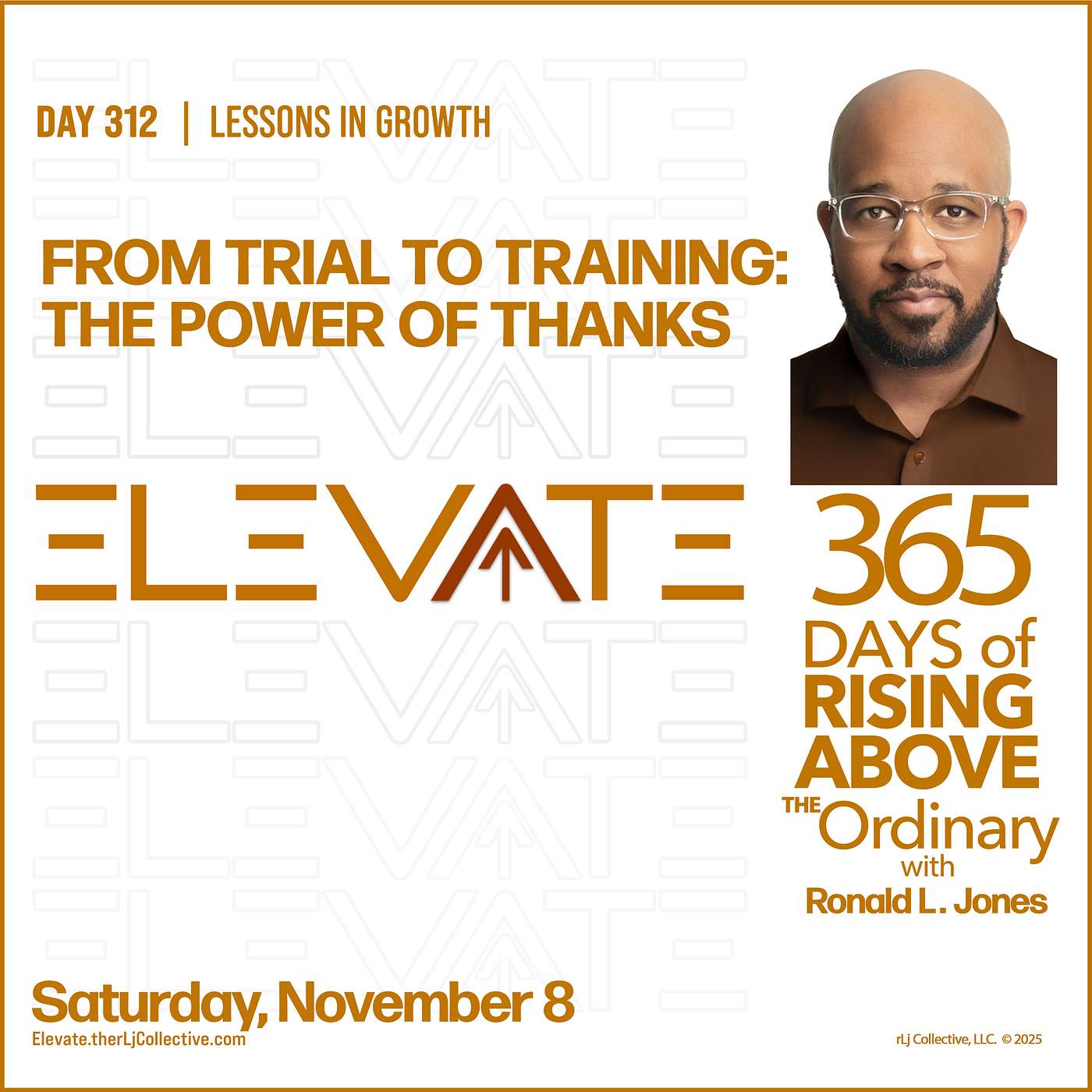 Day 312: From Trial to Training: The Power of Thanks