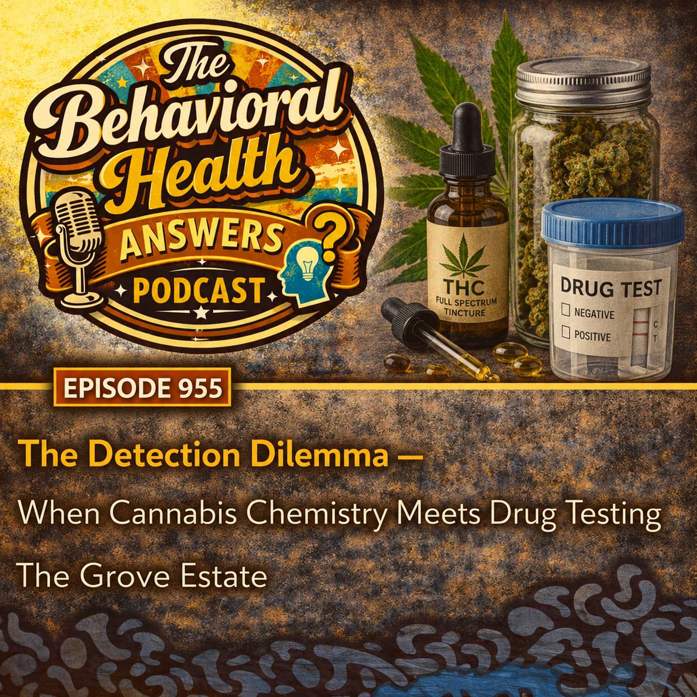 Episode 955: The Detection Dilemma - When Cannabis Chemistry Meets Drug Testing | The Grove Estate episode artwork