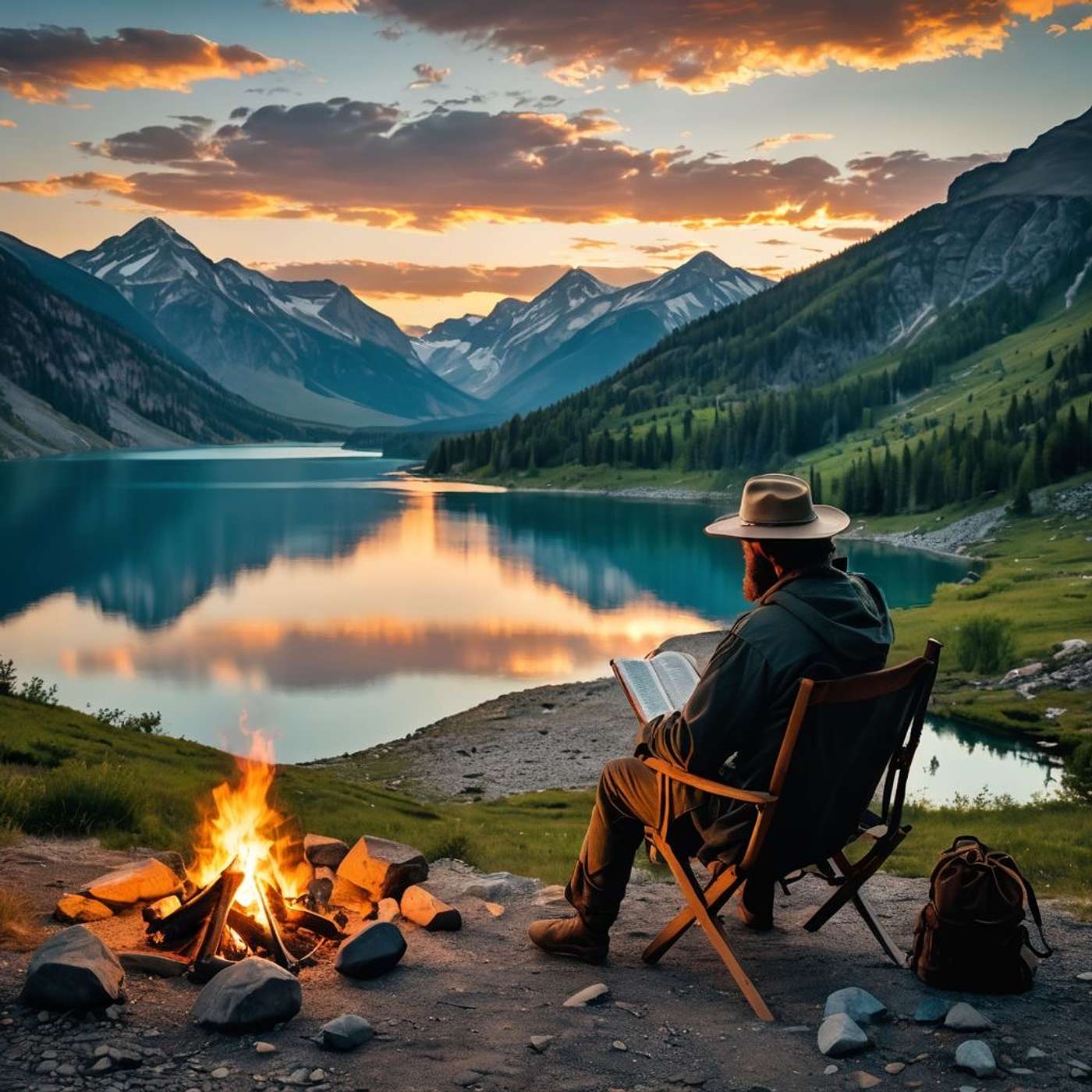 Mountain Preacher and Jesus