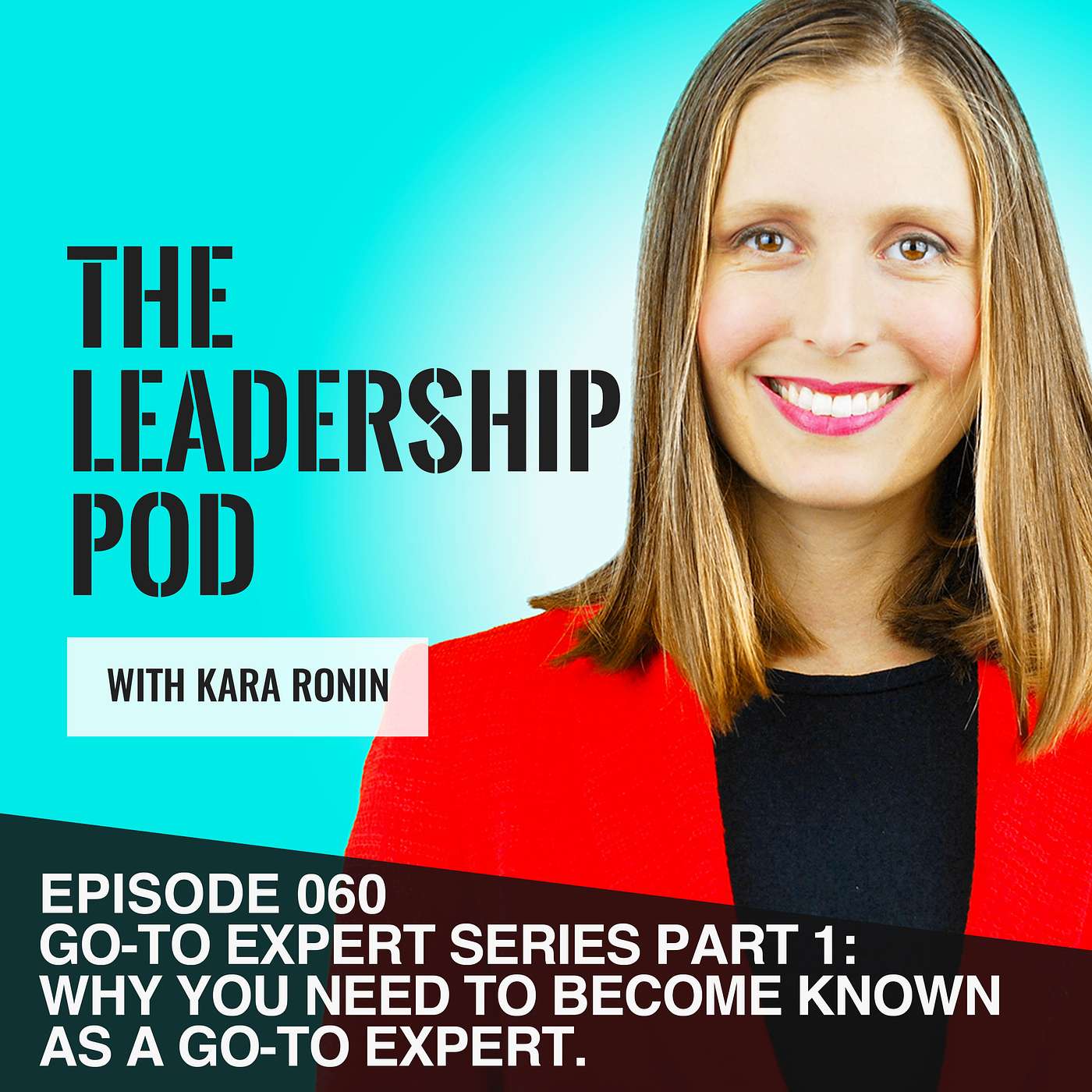 [060] Go-To Expert Series Part 1 - WHY You Need to Become Known as a Go-To Expert episode artwork