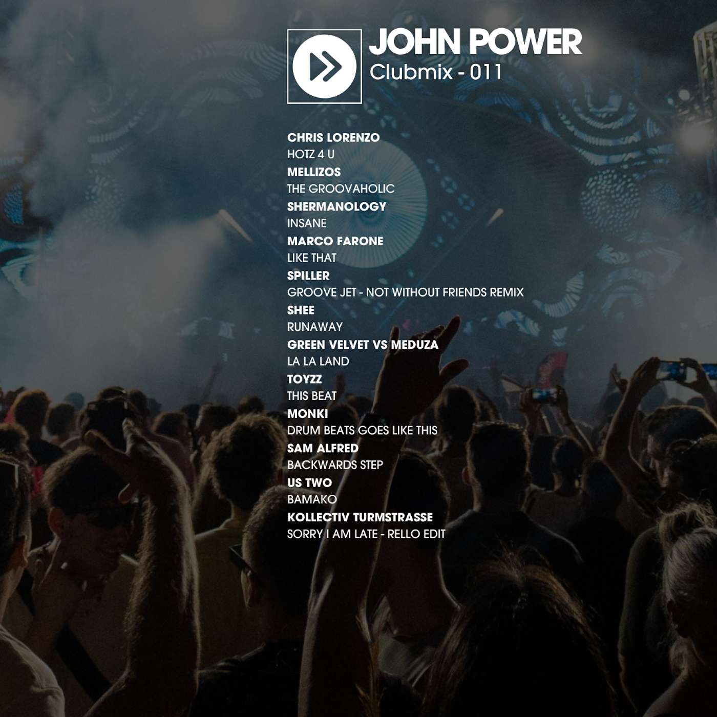 JohnPower - Clubmix - 011 episode artwork