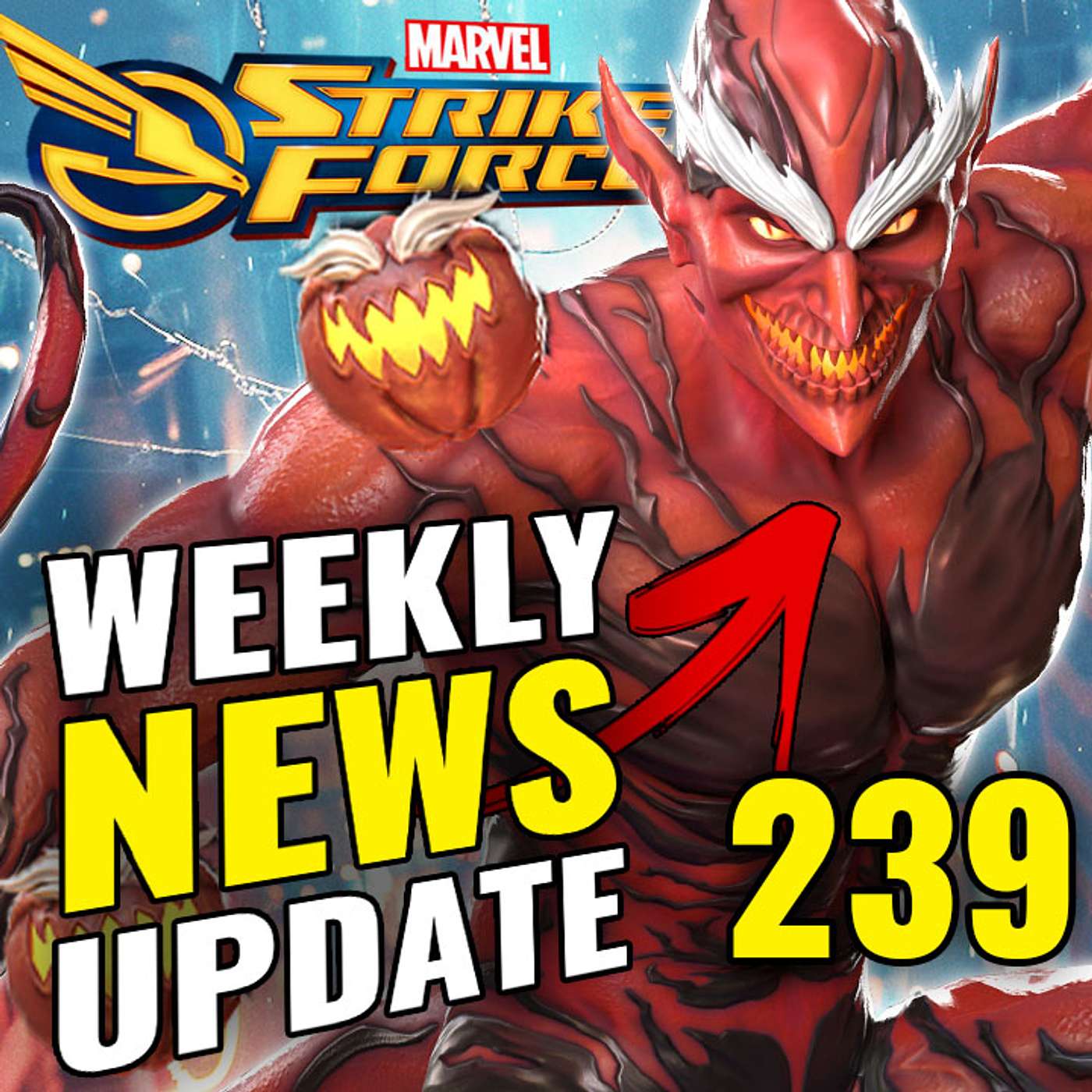 Episode 239: NEW TOONS for UPDATE 7.7! More FREE Diamonds, All Legendary Events Permanent! | Marvel Strike Force