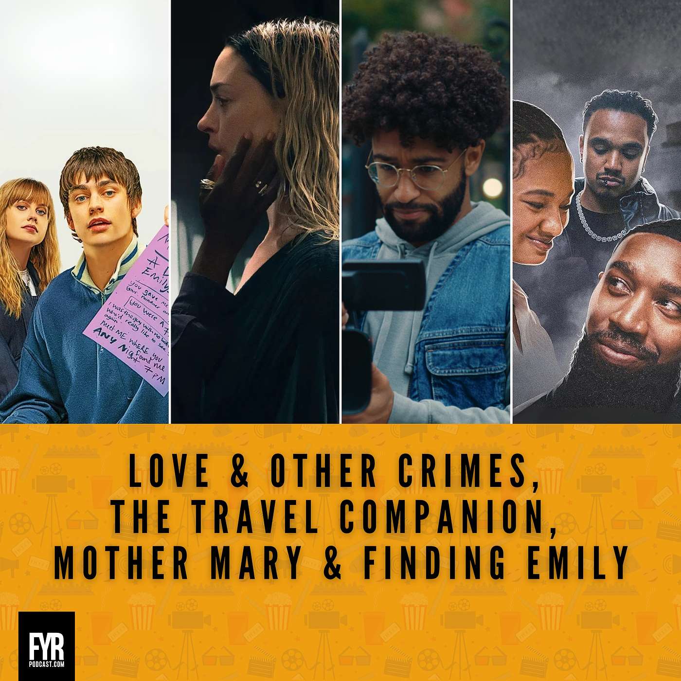 Love & Other Crimes, The Travel Companion, Mother Mary & Finding Emily