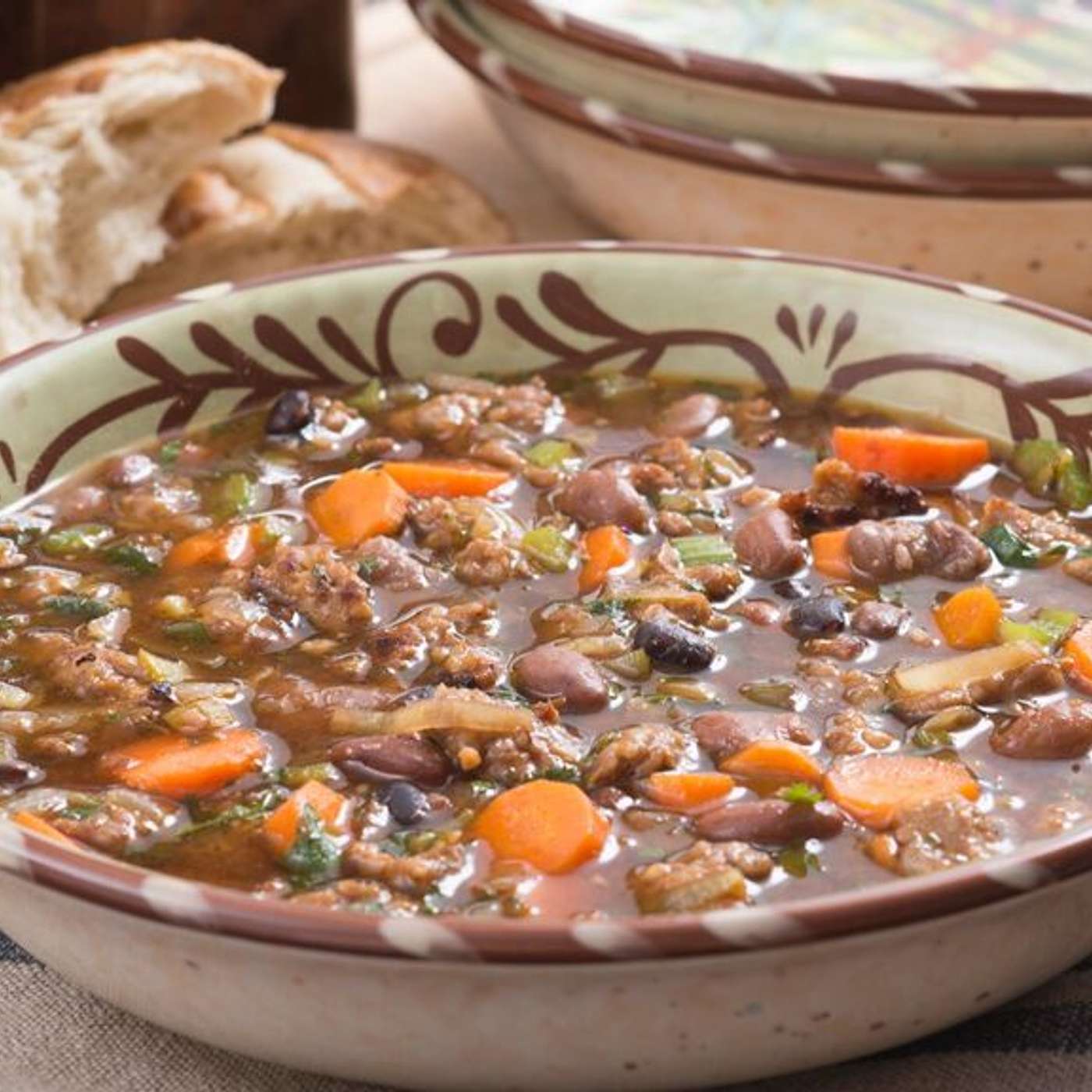 Sausage and Bean Soup Canning Recipe