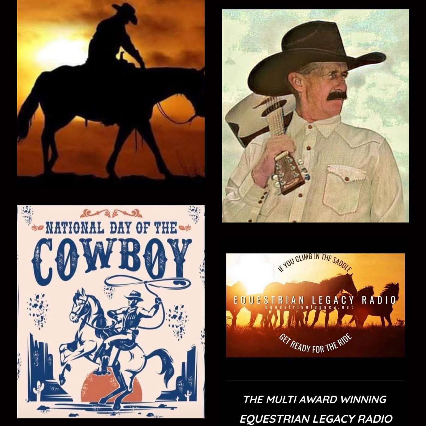 THE LAST COWBOY-HIS JOURNEY R. W. Hampton on EQUESTRIAN LEGACY RADIO