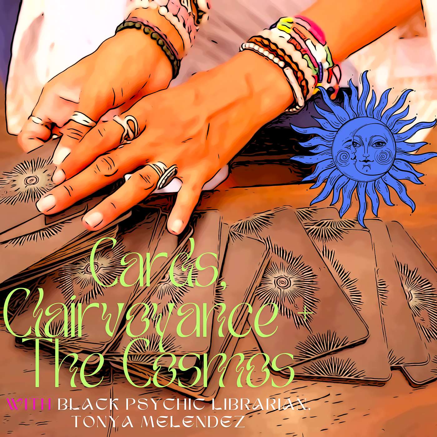 Cards, Clairvoyance + The Cosmos with The Black Psychic Librarian Tonya Melendez episode artwork