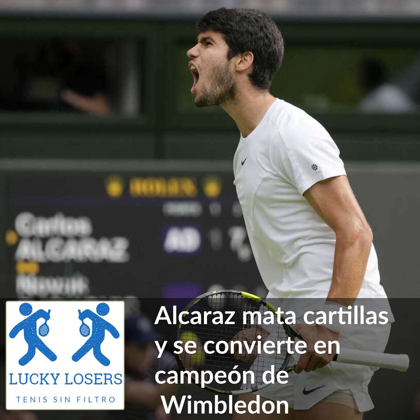 20/jul/2023 - Alcaraz mata cartillas y se convierte en campeón de Wimbledon