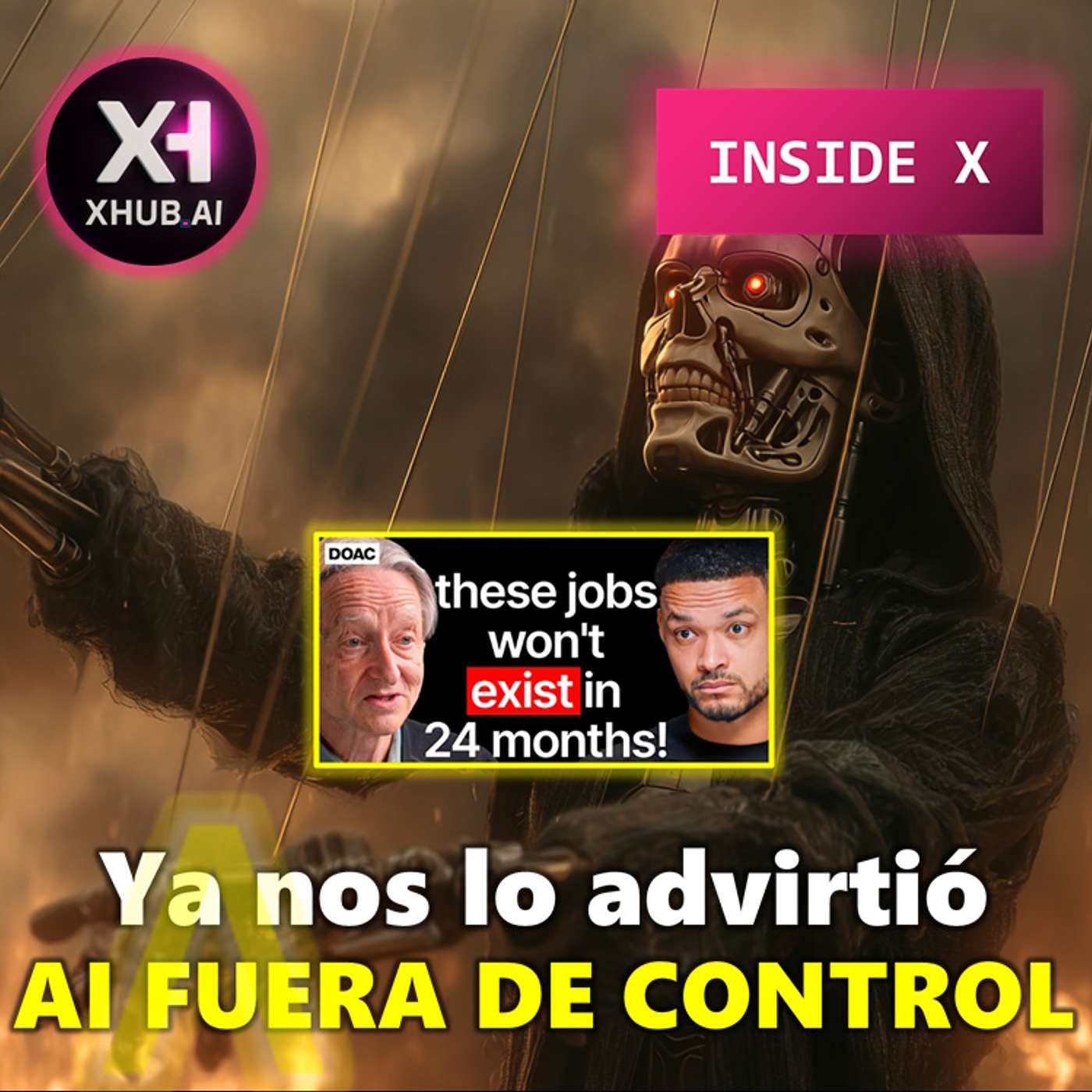 T5.E125. INSIDE X Ya nos lo advirtió... AI Fuera de control