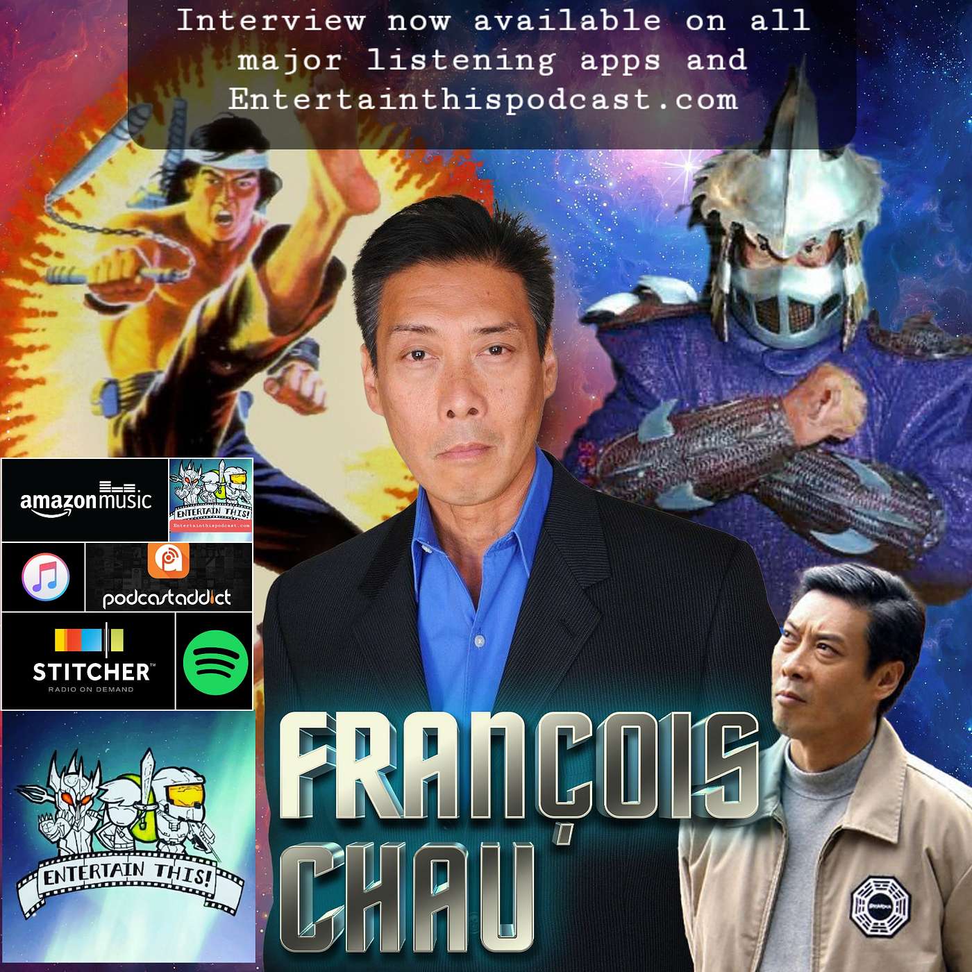 Francois Chau Interview (TMNT 2, The Expanse, Lost, etc)