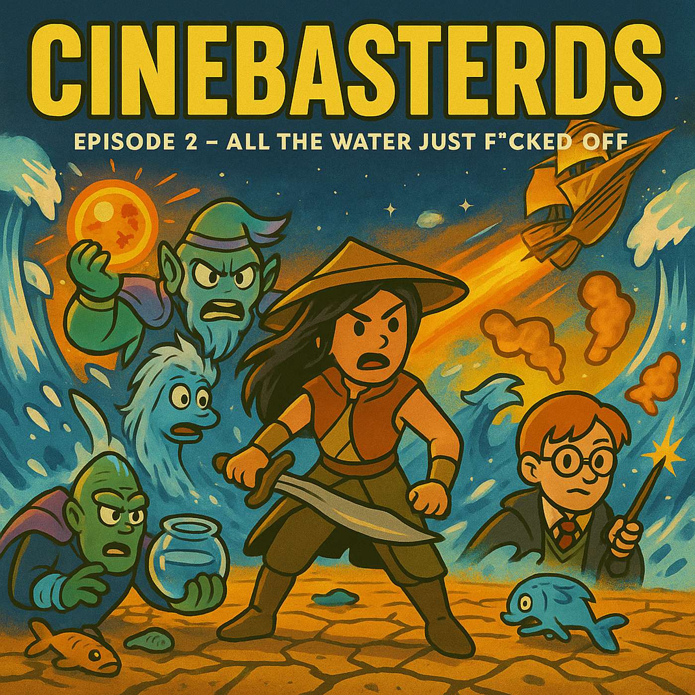 CineBasterds #Ep 2 - 'All The Water Just F*cked Off'