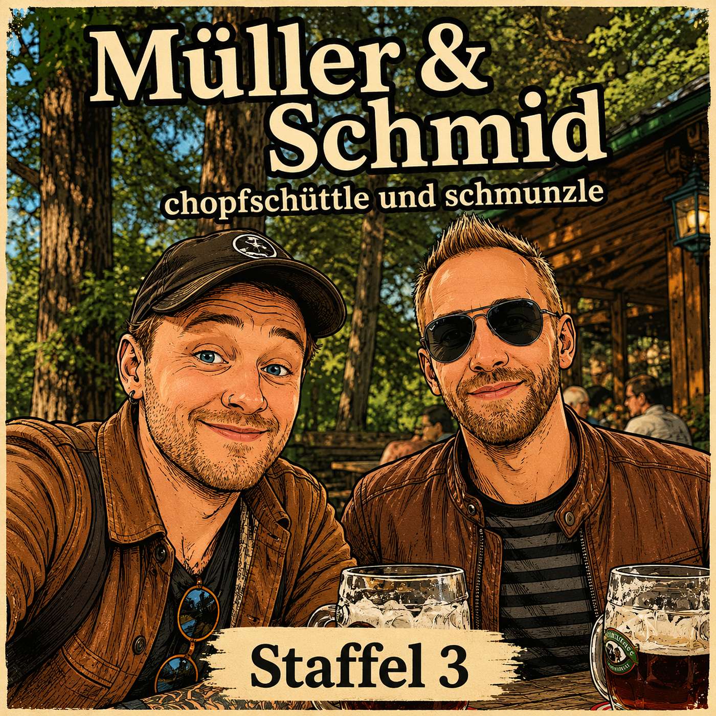 Chopfschüttle und Schmunzle