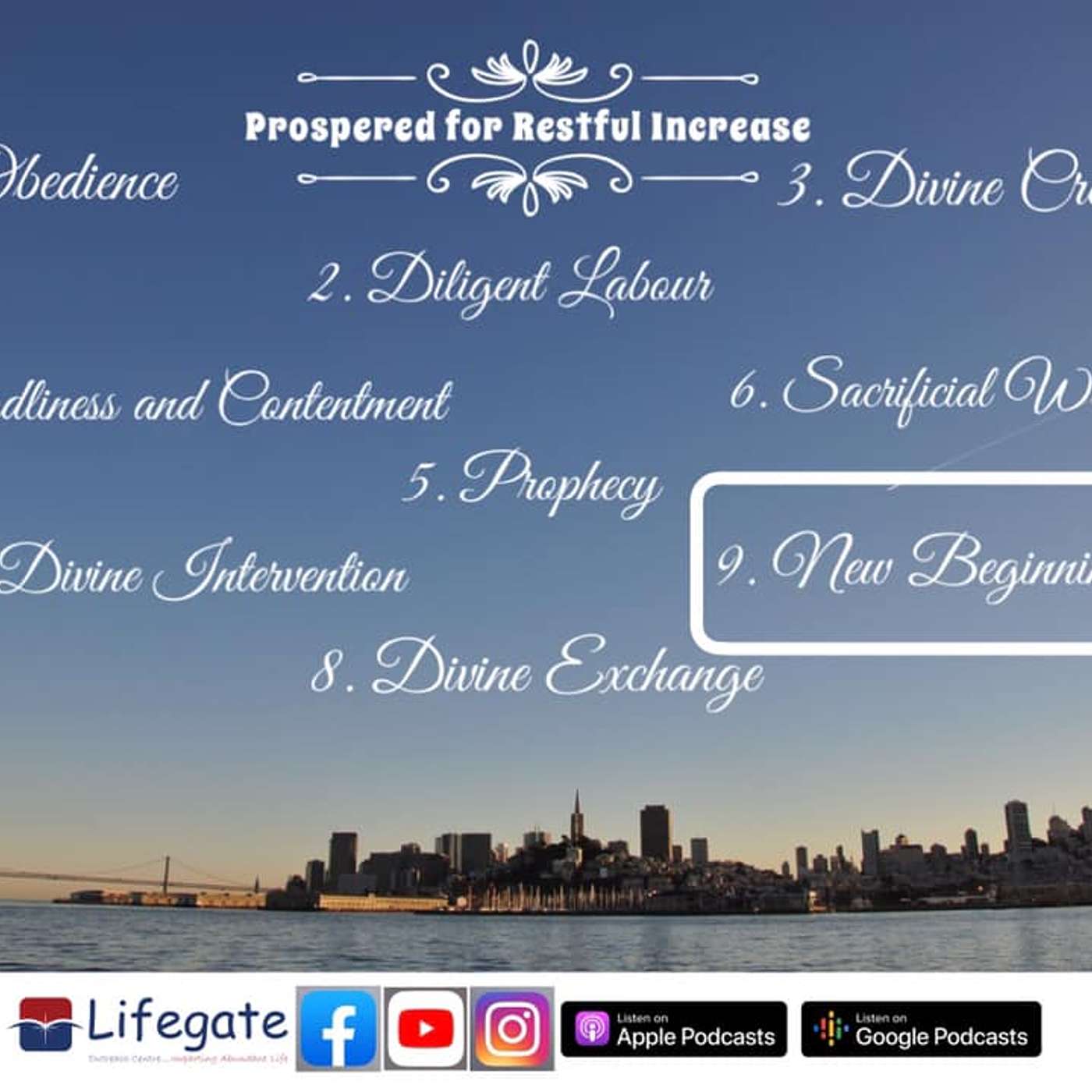 Prospered for New Beginnings - Lifegate Church - 27.12.20 episode artwork