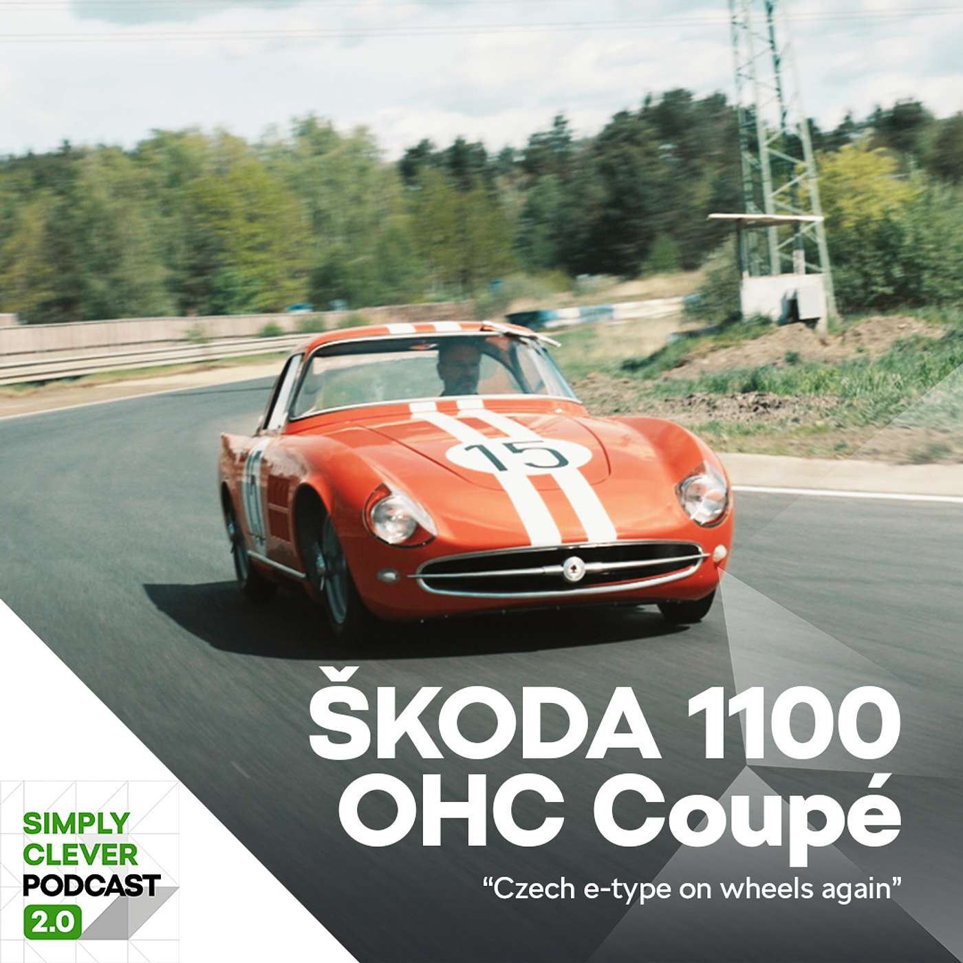 ŠKODA 1100 OHC Coupé: "czech E-Type" back on track