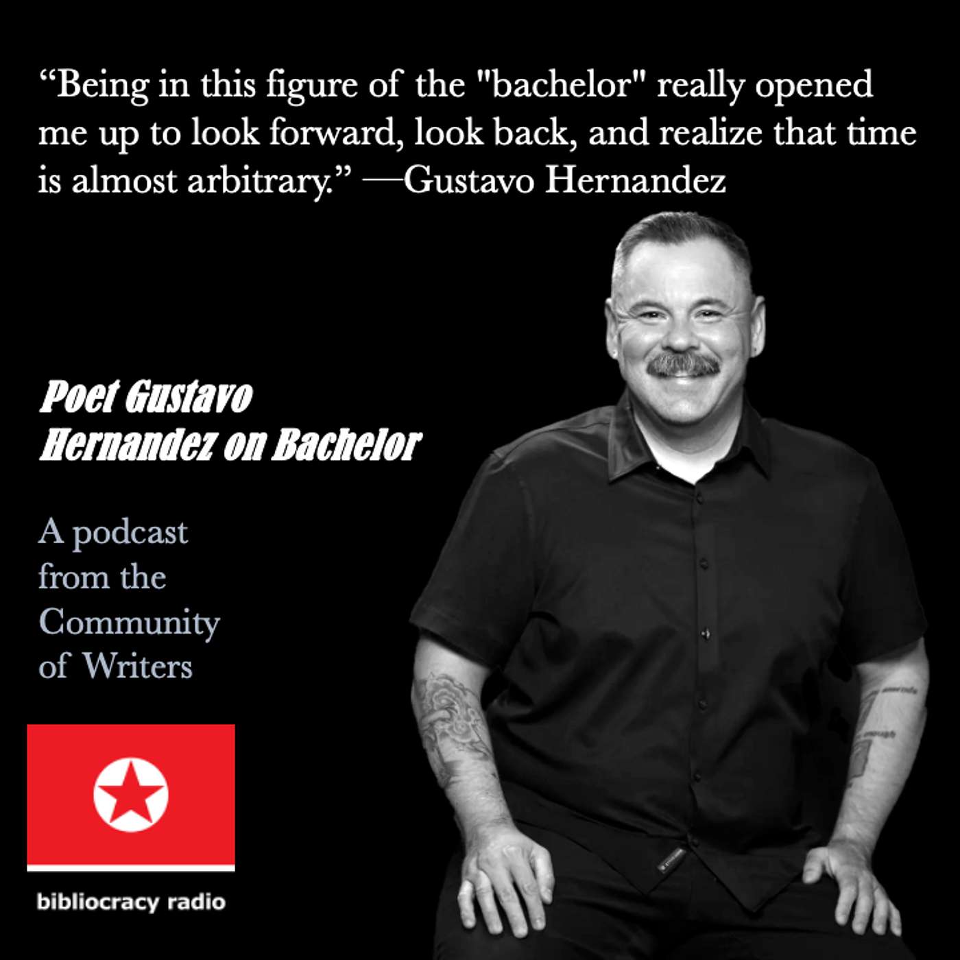 Bibliocracy Radio: Poet Gustavo Hernandez on Bachelor episode artwork
