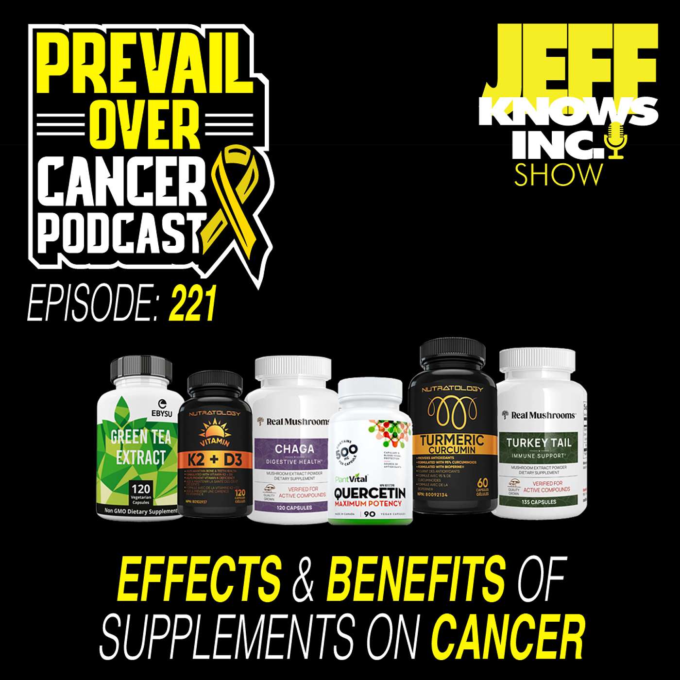 Effects & Benefits of Supplements on Cancer | Keith Bishop & Jeff Lopes 221