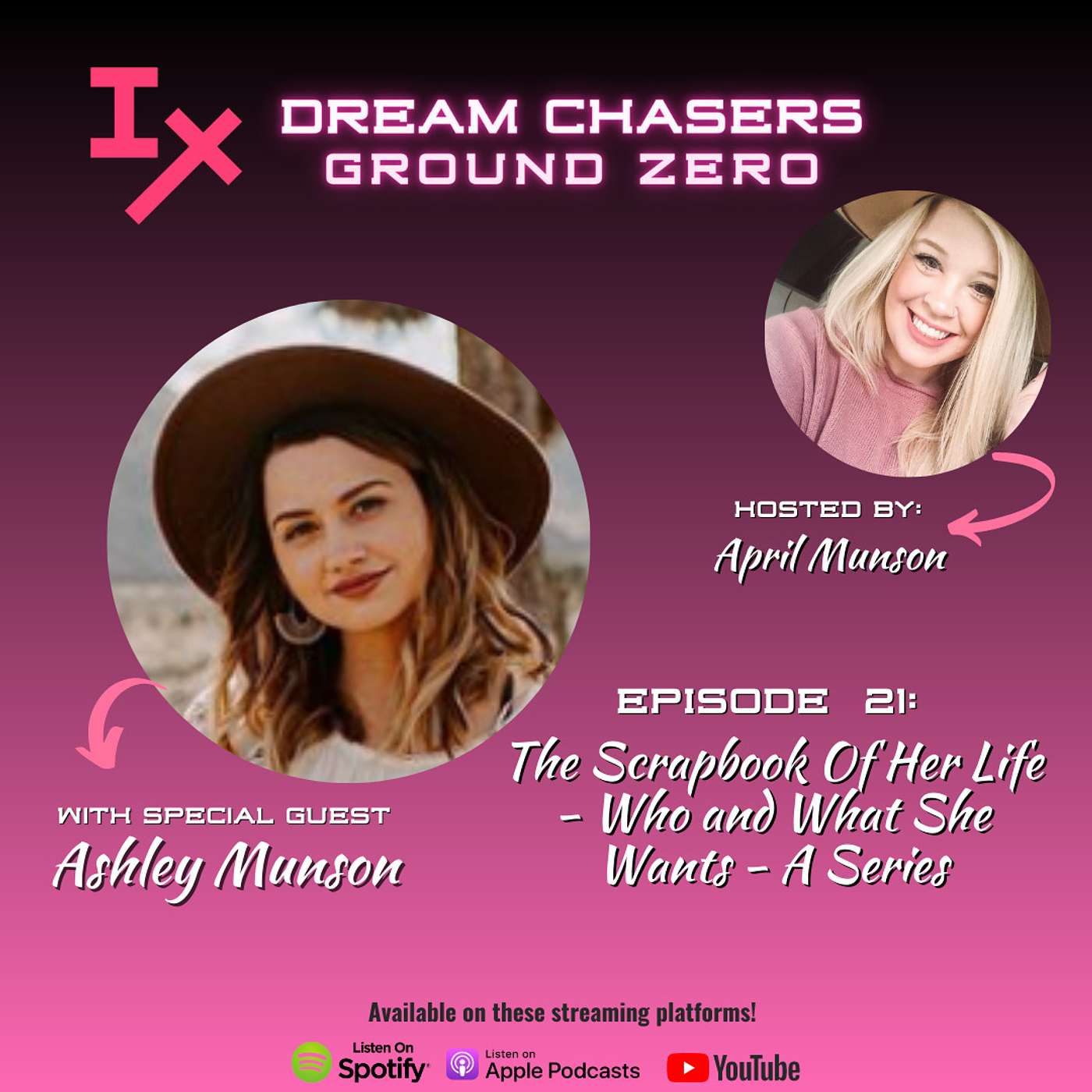 DCGZ 21: Ashley Munson - The Scrapbook Of Her Life - Who and What She Wants - A Series