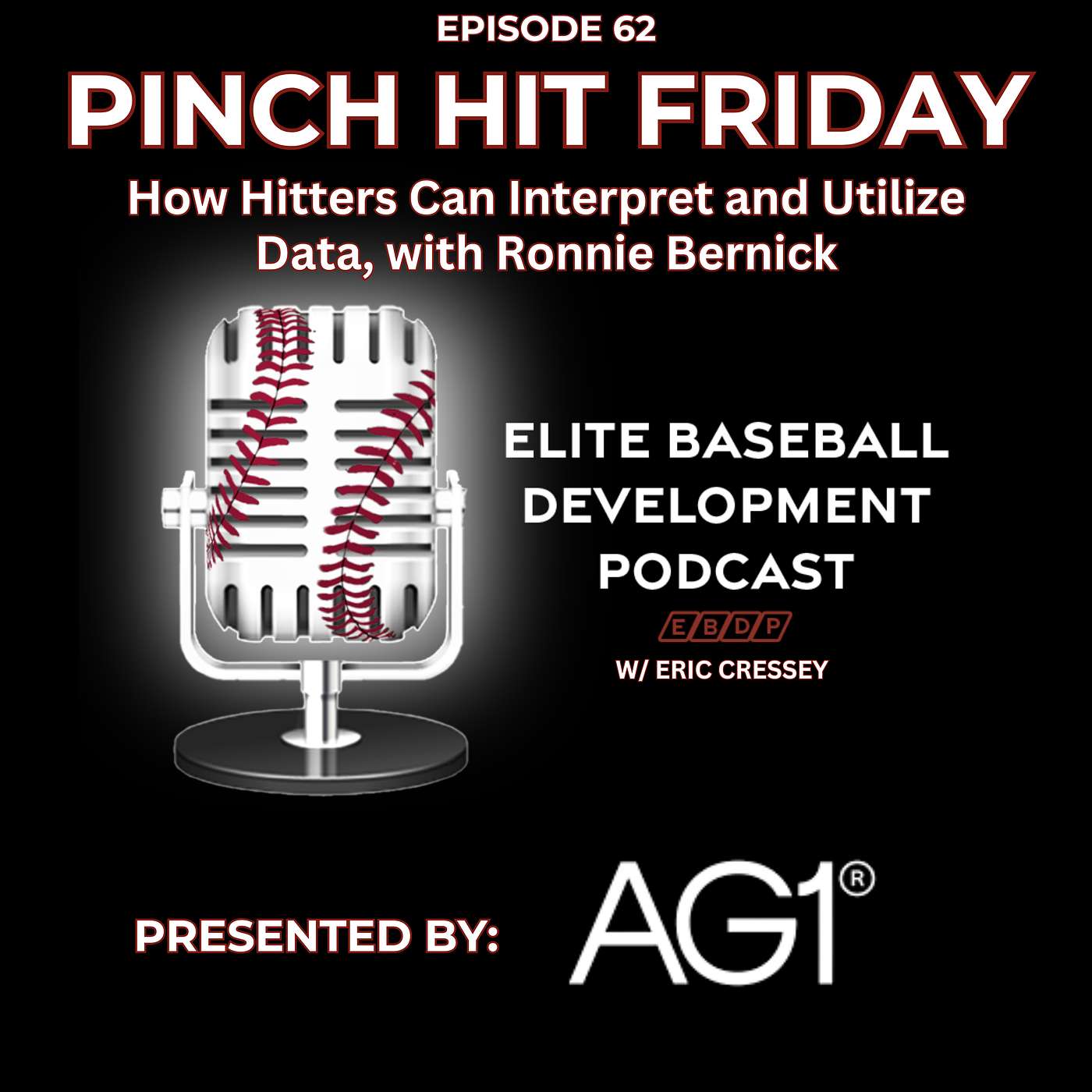 Pinch Hit Friday #62 - How Hitters Can Interpret and Utilize Data, with Ronnie Bernick Pinch Hit Friday #62 - How Hitters Can Interpret and Utilize Data, with Ronnie Bernick