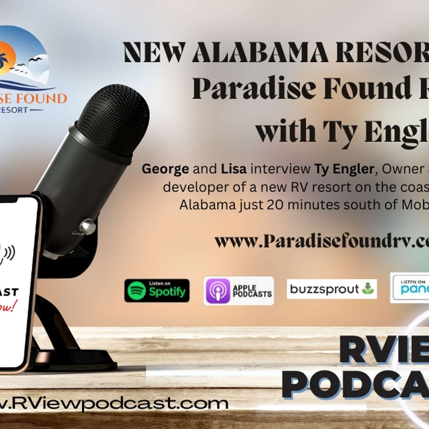 NEW ALABAMA RESORT- Paradise Found RV with Ty Engler