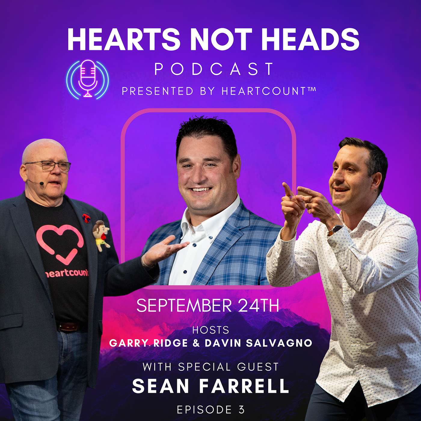 Hearts Not Heads Podcast, presented by Heartcount™ & The Learning Moment™