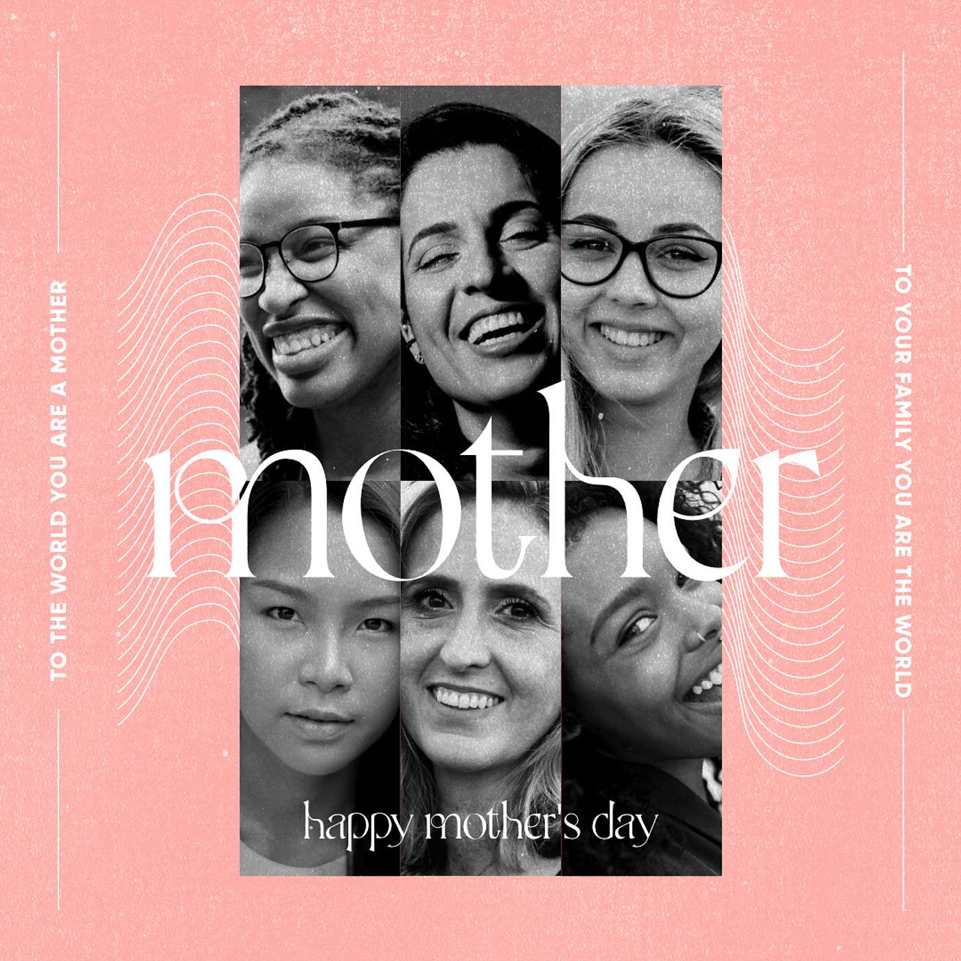 Mother's Day - Mom and Grandma who helped change the world.
