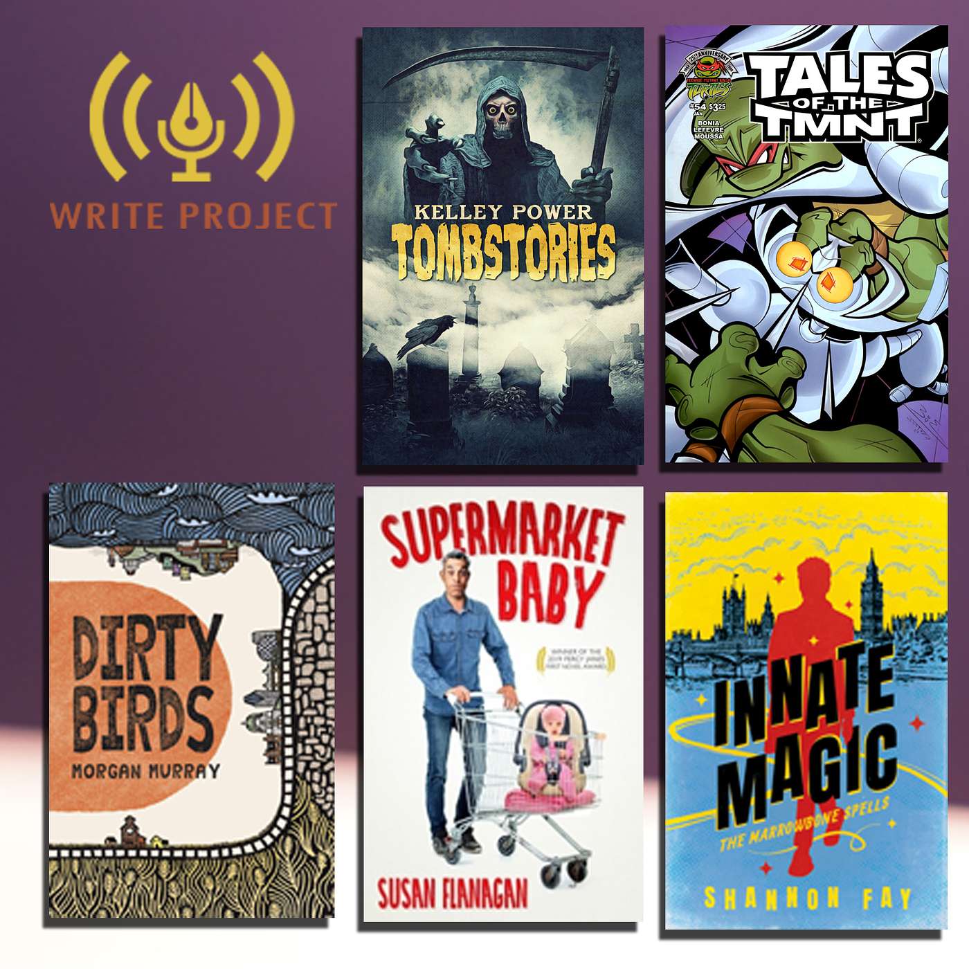 10 Impressive Authors reveal their favorite comic-books! | The Write Project episode artwork