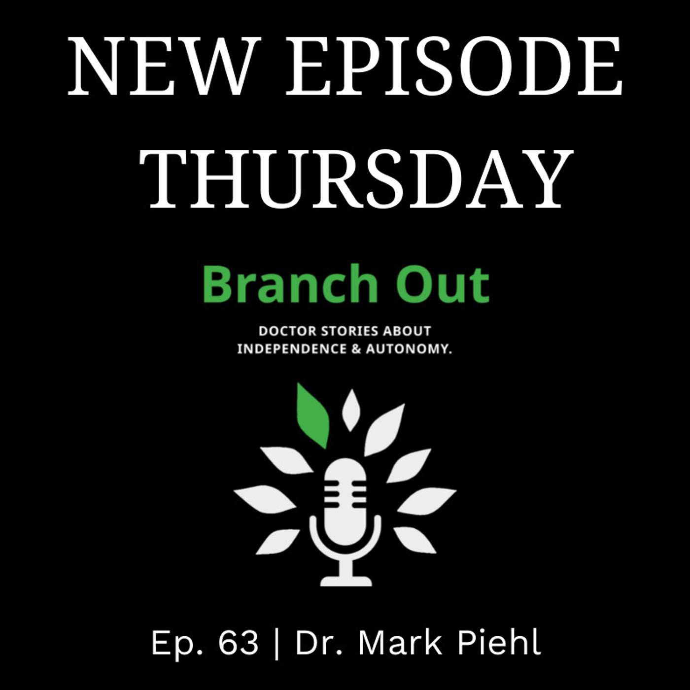 #63: Diversifying Your Career And Going After The Hard Things w/ Dr. Mark Piehl episode artwork
