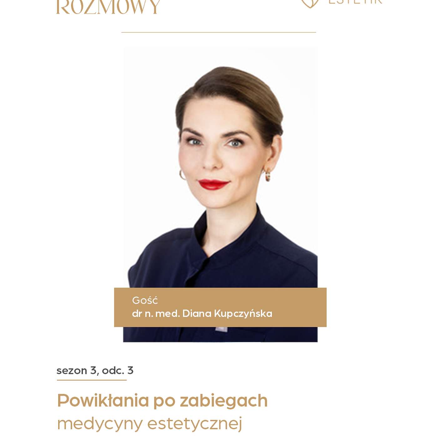 Powikłania po zabiegach medycyny estetycznej. Dr n. med. Diana Kupczyńska Powikłania po zabiegach medycyny estetycznej. Dr n. med. Diana Kupczyńska