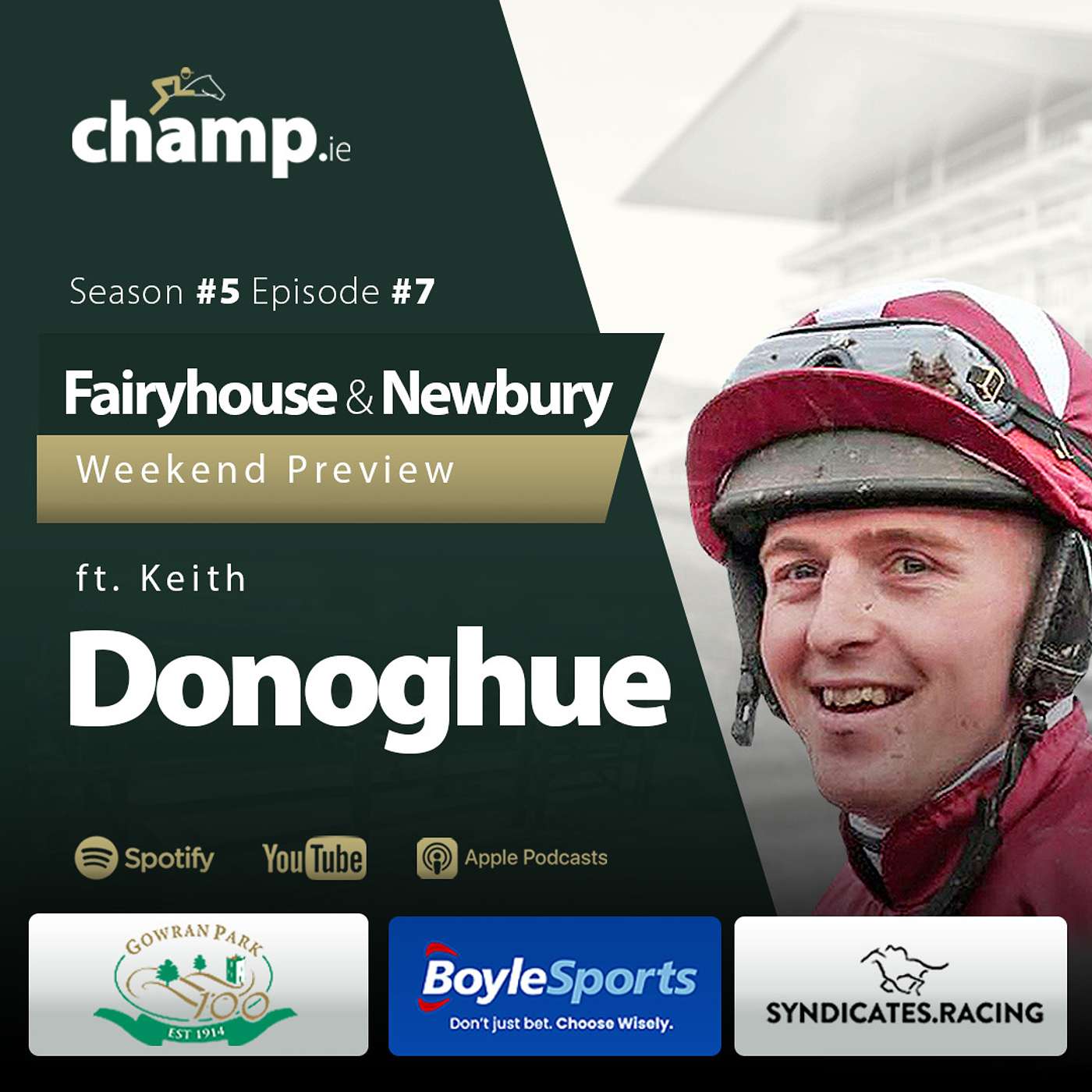 FAIRYHOUSE, NEWBURY & NEWCASTLE Preview Ft. Keith DONOGHUE | Horse Racing | Podcast | Weekend Tips 🏇 episode artwork