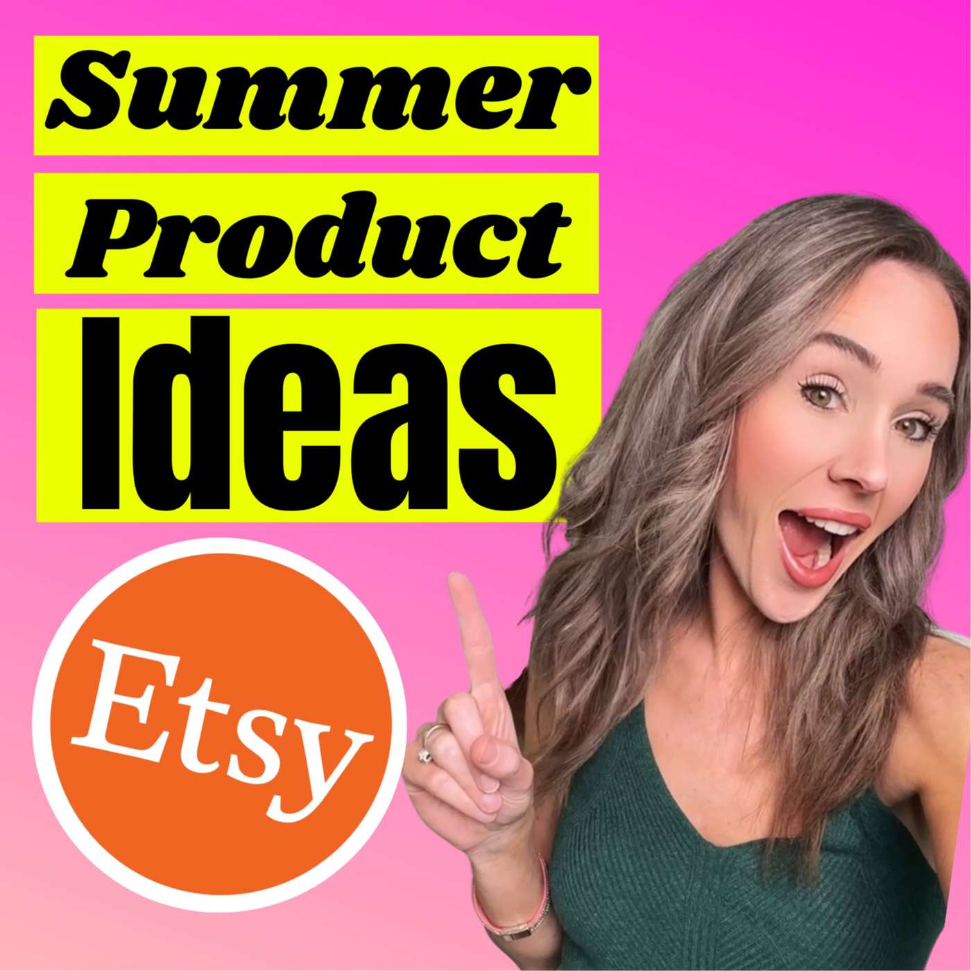 Top 10 SUMMER Product Ideas to Sell On Etsy | What to Sell On Etsy