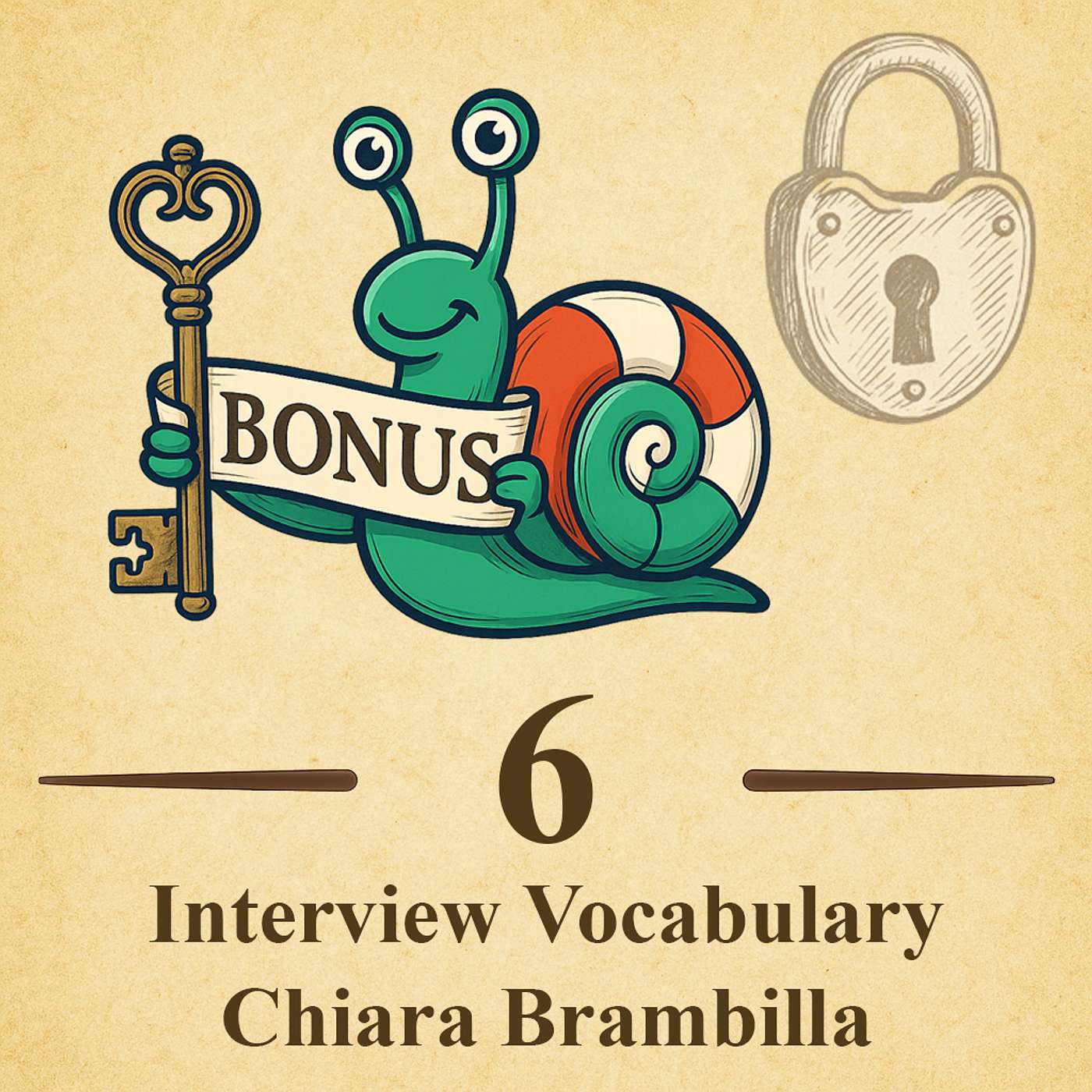 👀 Bonus Episode 06 Preview – Vocabulary for our Interview with Dottoressa Chiara Brambilla