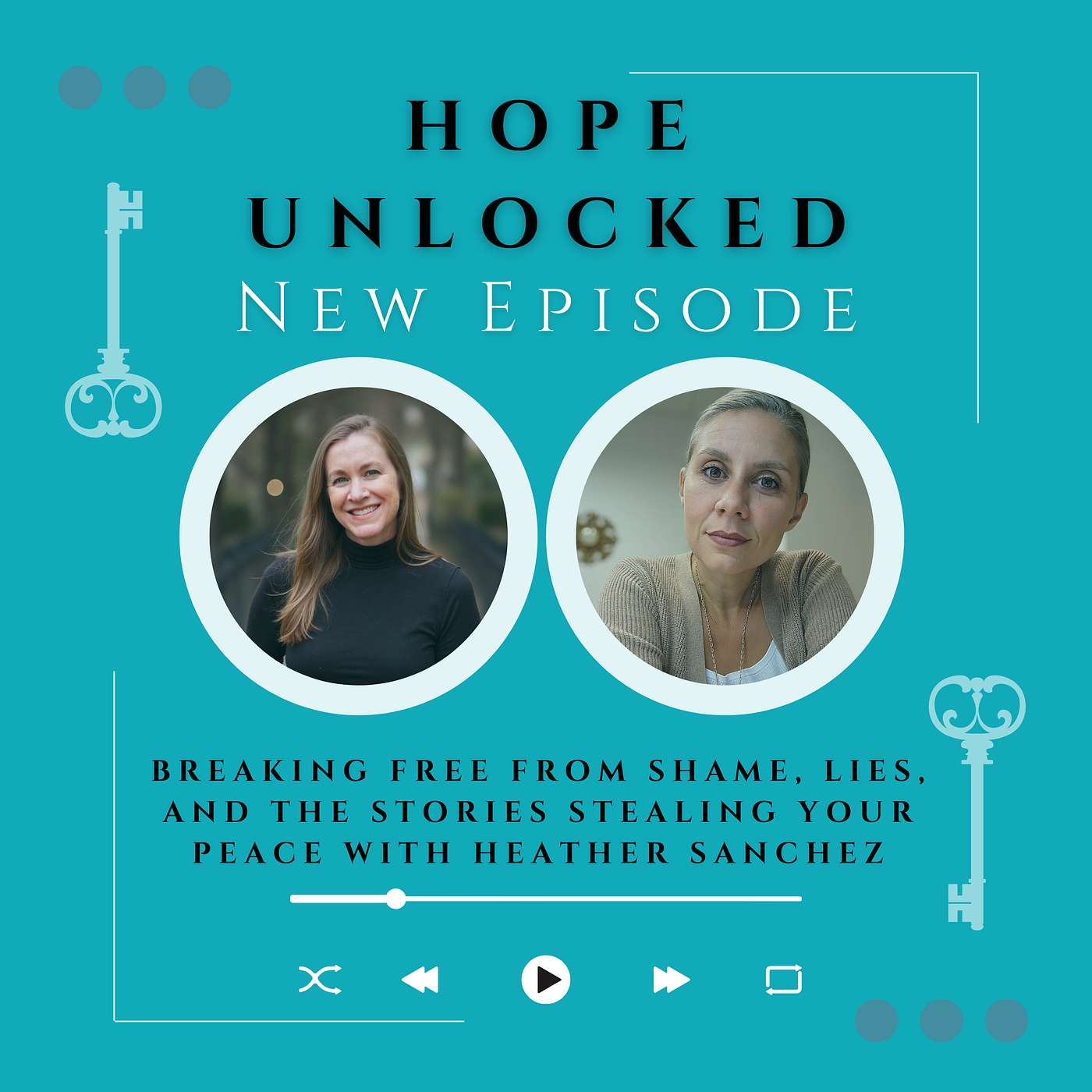Breaking Free from Shame, Lies, and the Stories Stealing Your Peace with Heather Sanchez Breaking Free from Shame, Lies, and the Stories Stealing Your Peace with Heather Sanchez