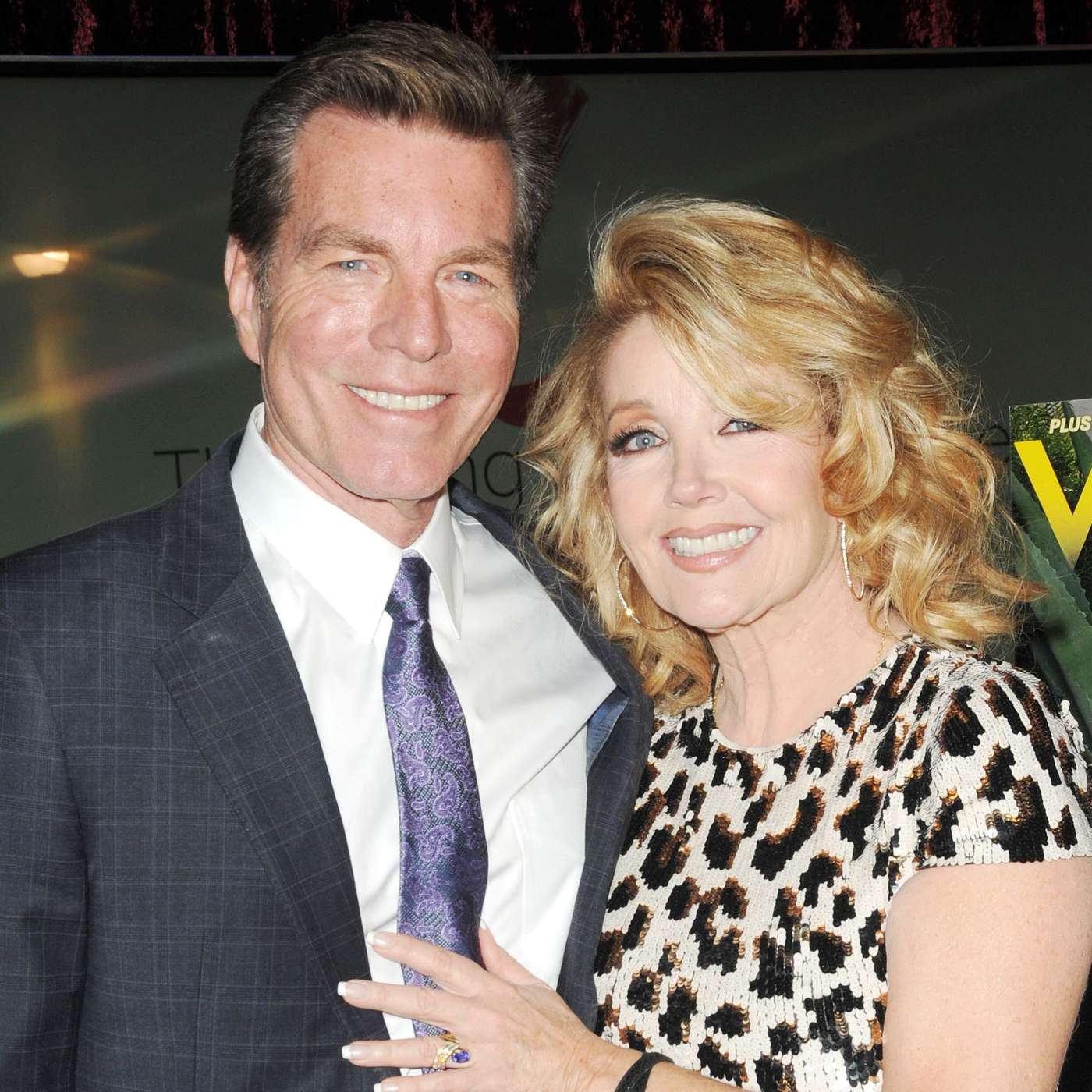 Melody Thomas Scott and Peter Bergman remain Young & Restless Melody Thomas Scott and Peter Bergman remain Young & Restless