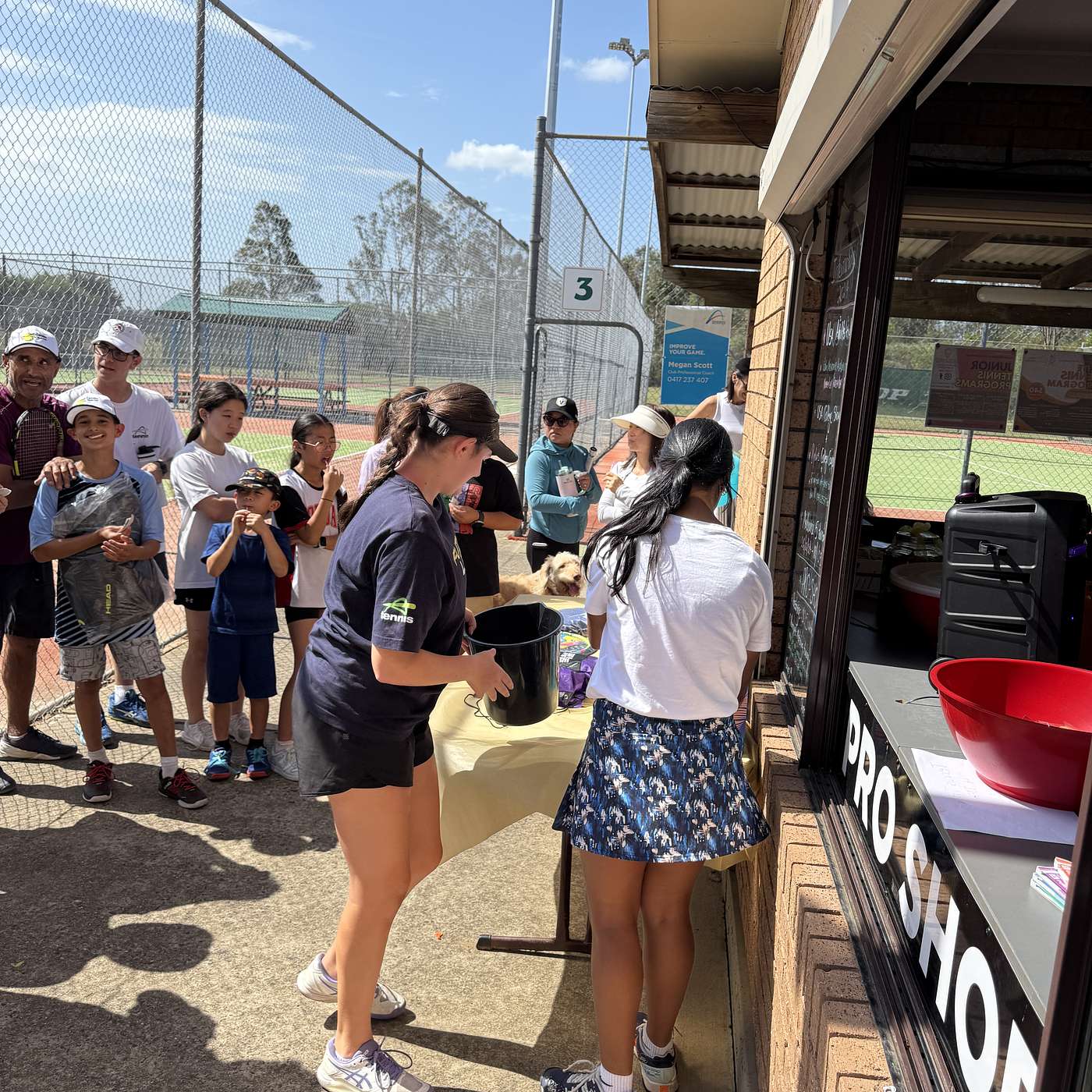 Tennis NSW Future leaders fundraiser day!!