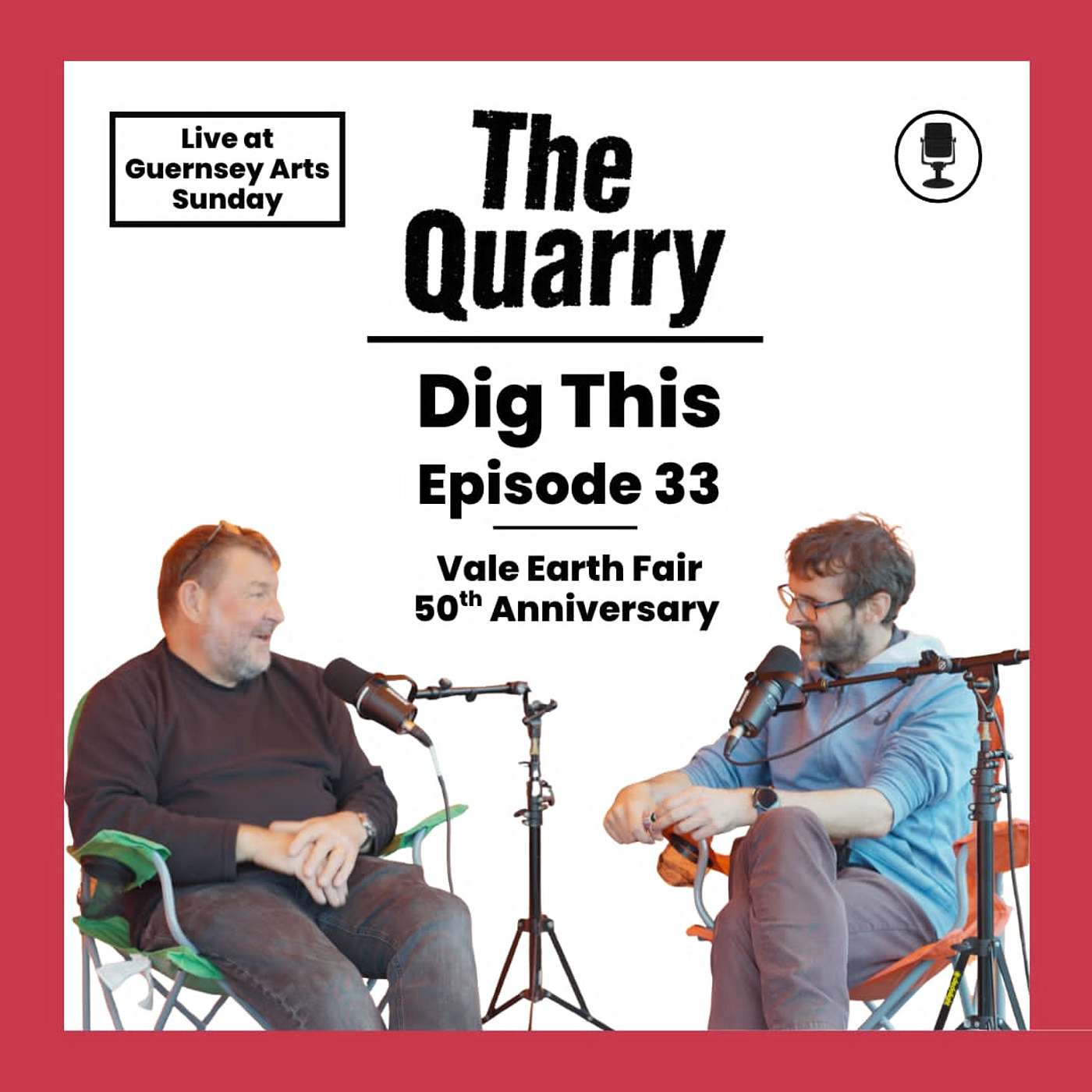 Live at Guernsey Arts Sunday: reflections on the Vale Earth Fair as it marks its 50th anniversary episode artwork