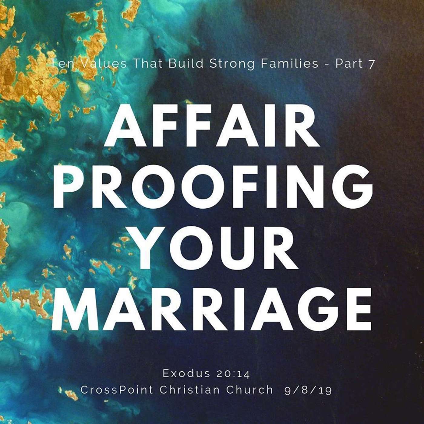 Affair Proofing Your Marriage (Ten Values that Build Strong Families #7)