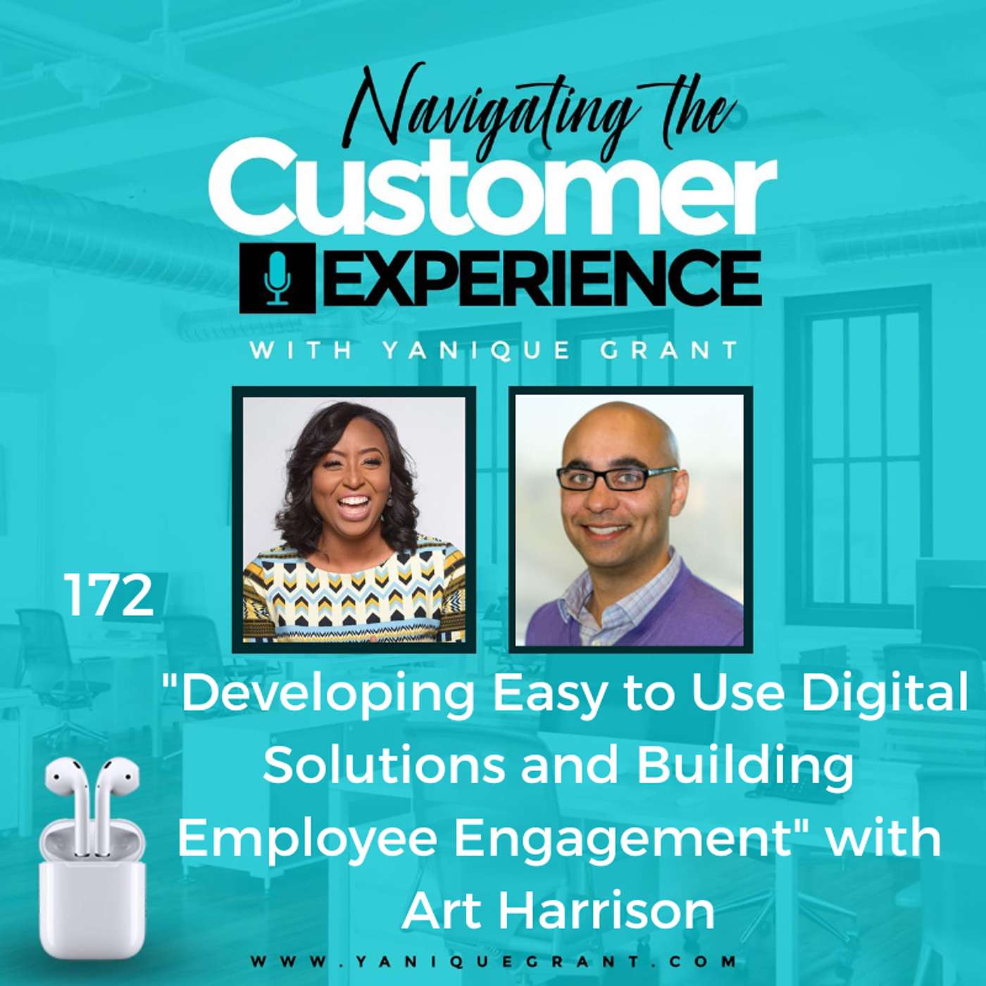 cover of episode 172: Developing Easy to Use Digital Solutions and Building Employee Engagement with Art Harrison
