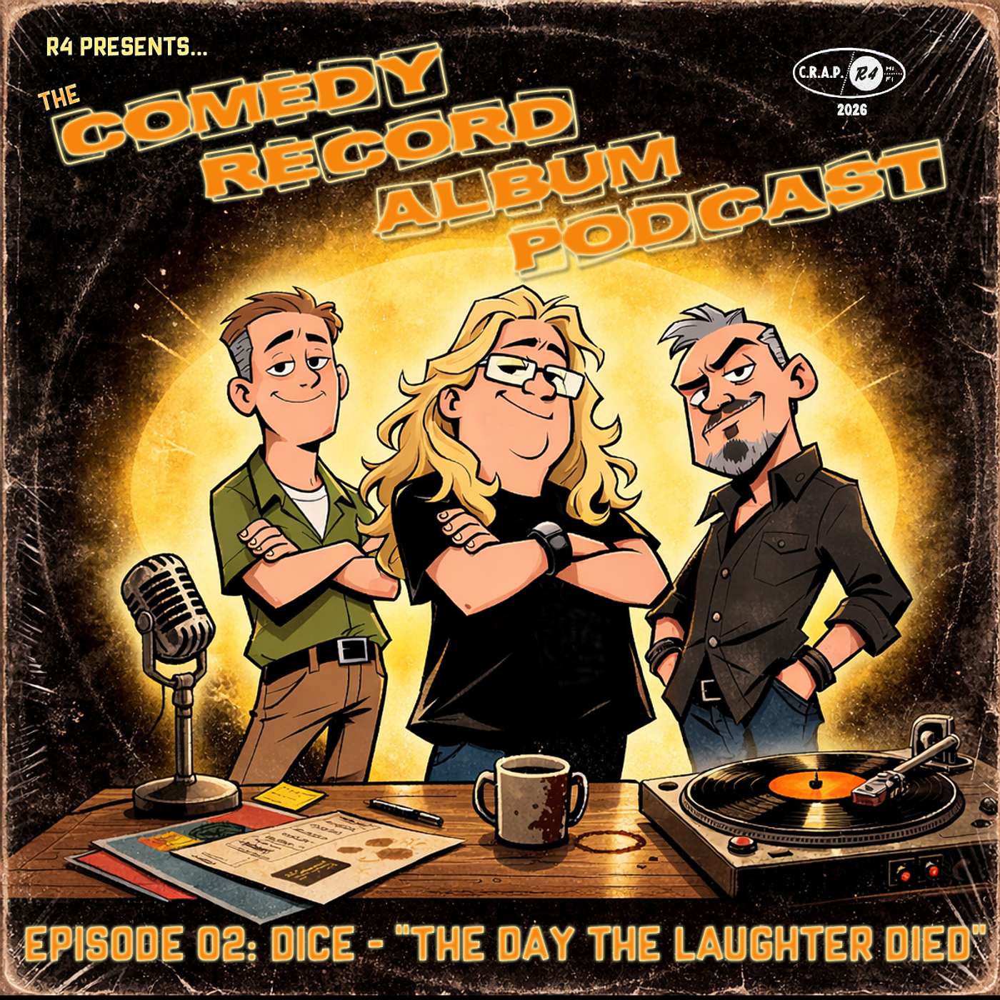 Episode 02: Andrew Dice Clay - The Day The Laughter Died episode artwork